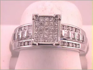 1 CT-DIA CINDY RING