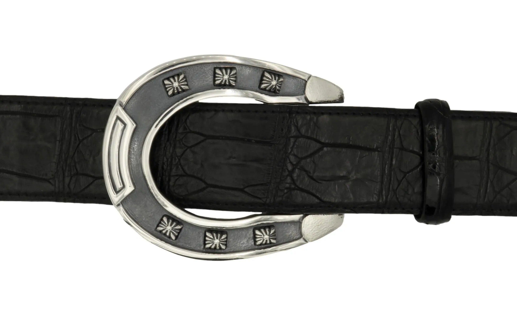 #1401 Lucky Horseshoe Buckle