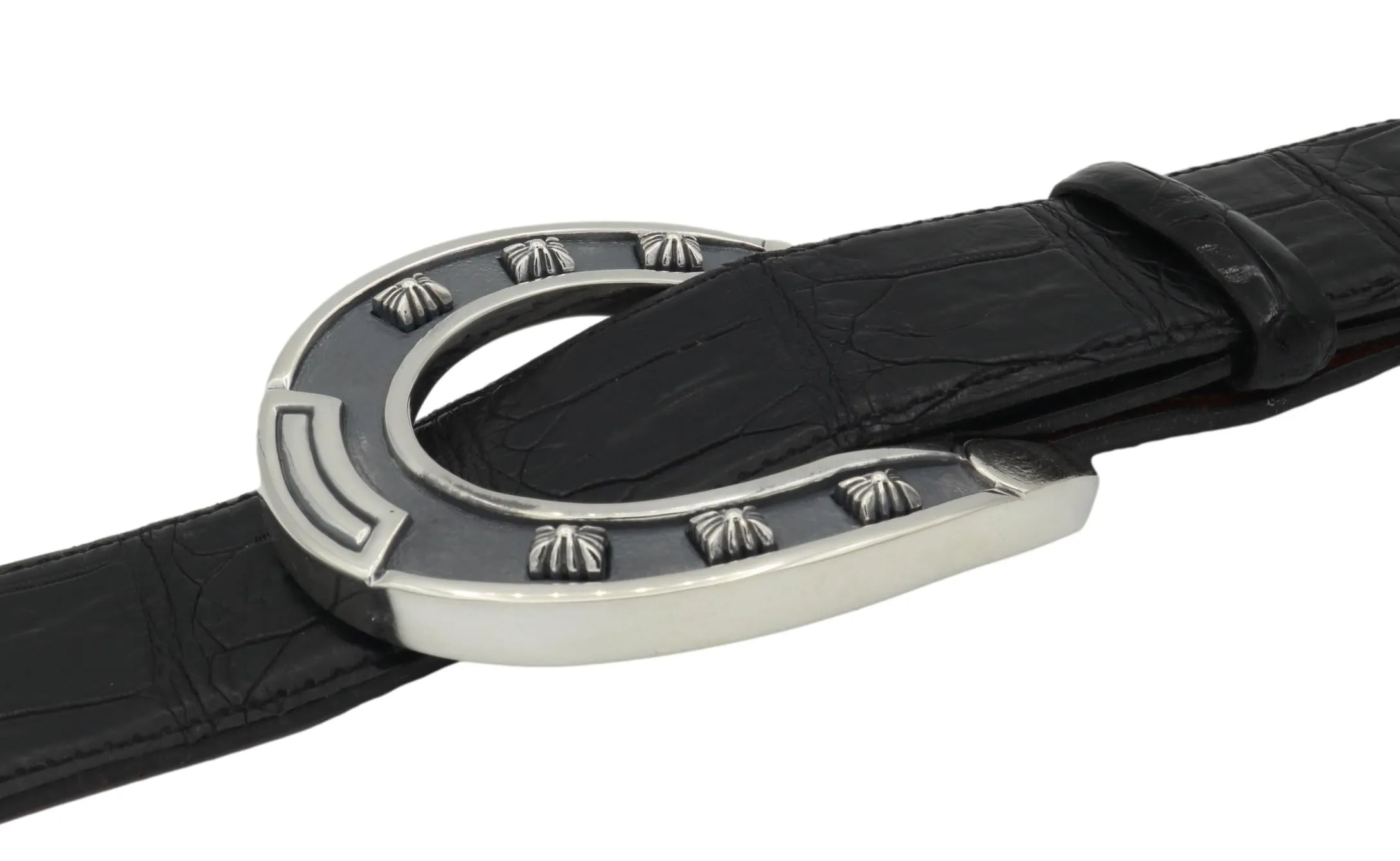 #1401 Lucky Horseshoe Buckle