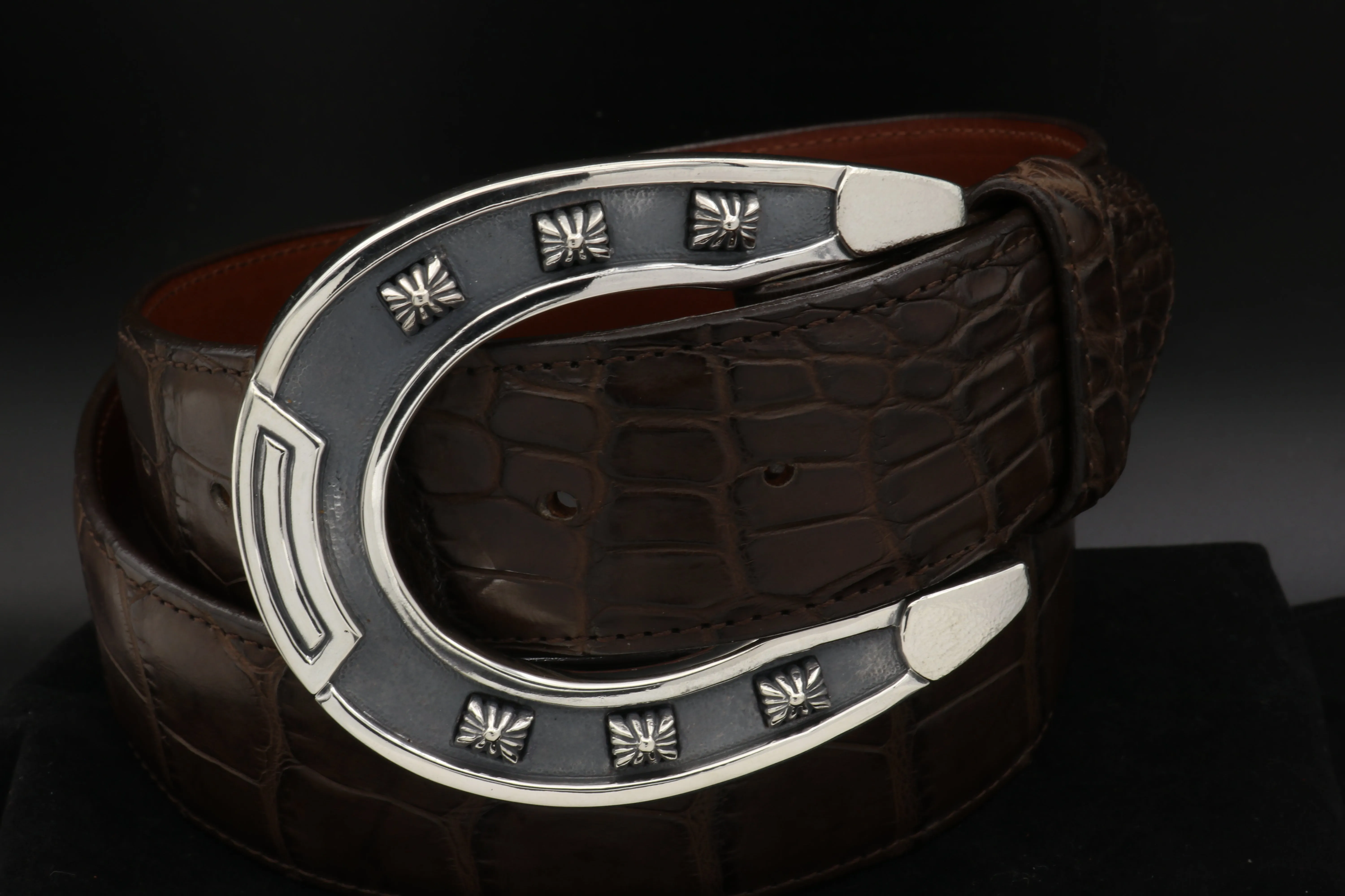 #1401 Lucky Horseshoe Buckle