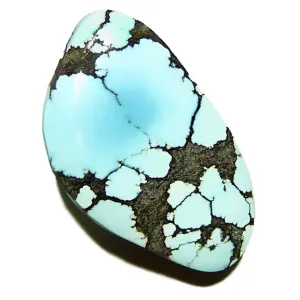 23.95ct Lone Mountain Turquoise Cabochon Solid From Nevada Natural