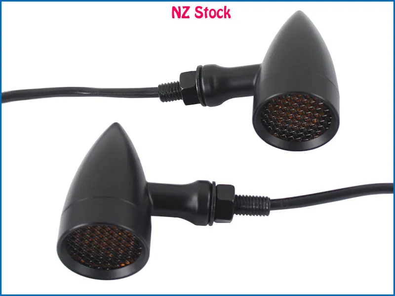 2pcs Turn Signal Blinker Indicators Fits Harley Honda Yamaha Suzuki Motorcycle