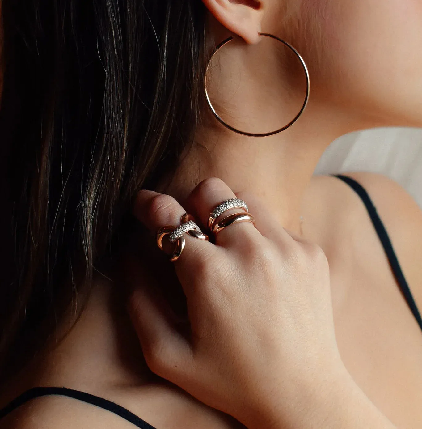 5cm Skinny Hoops