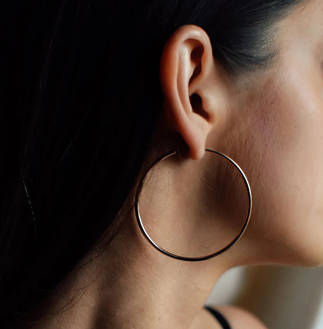 5cm Skinny Hoops