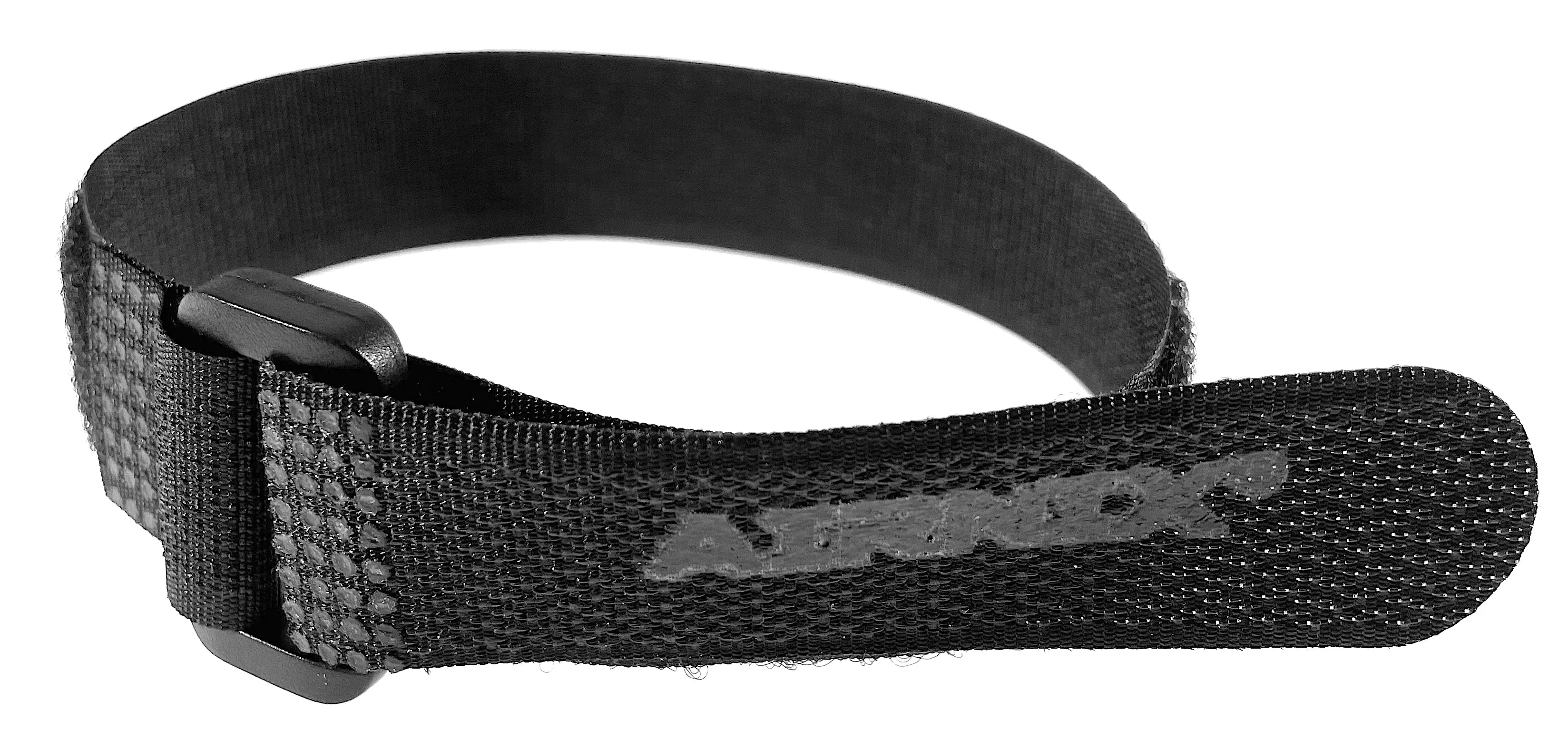 AIRNIX 12" x .75" (9.5" useable) Standard Nylon Hook & Loop Cinch Strap w/ Plastic Buckle