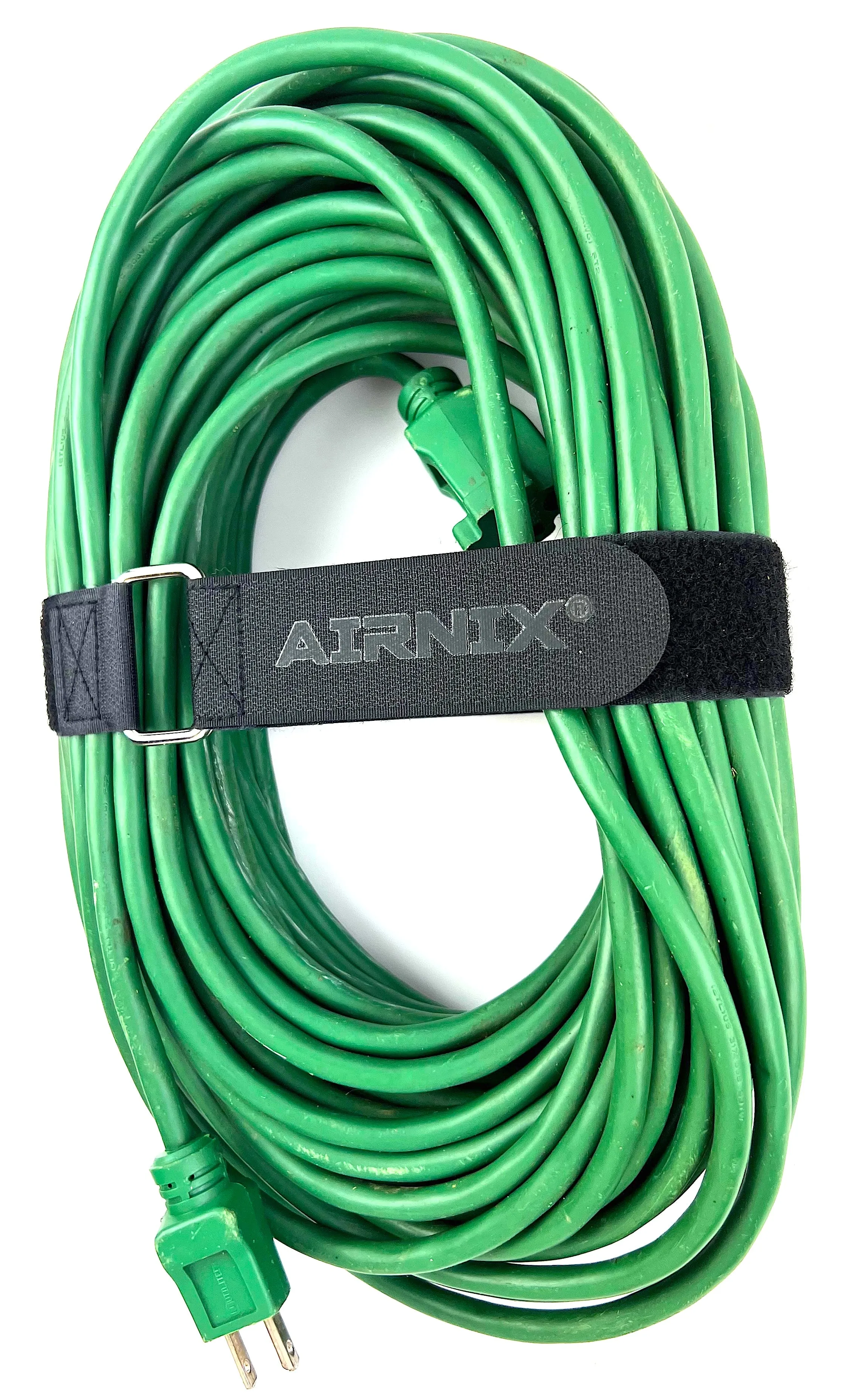 AIRNIX 22" x 1.5" (19" useable) Standard Nylon Hook & Loop Cinch Strap w/ Metal Buckle