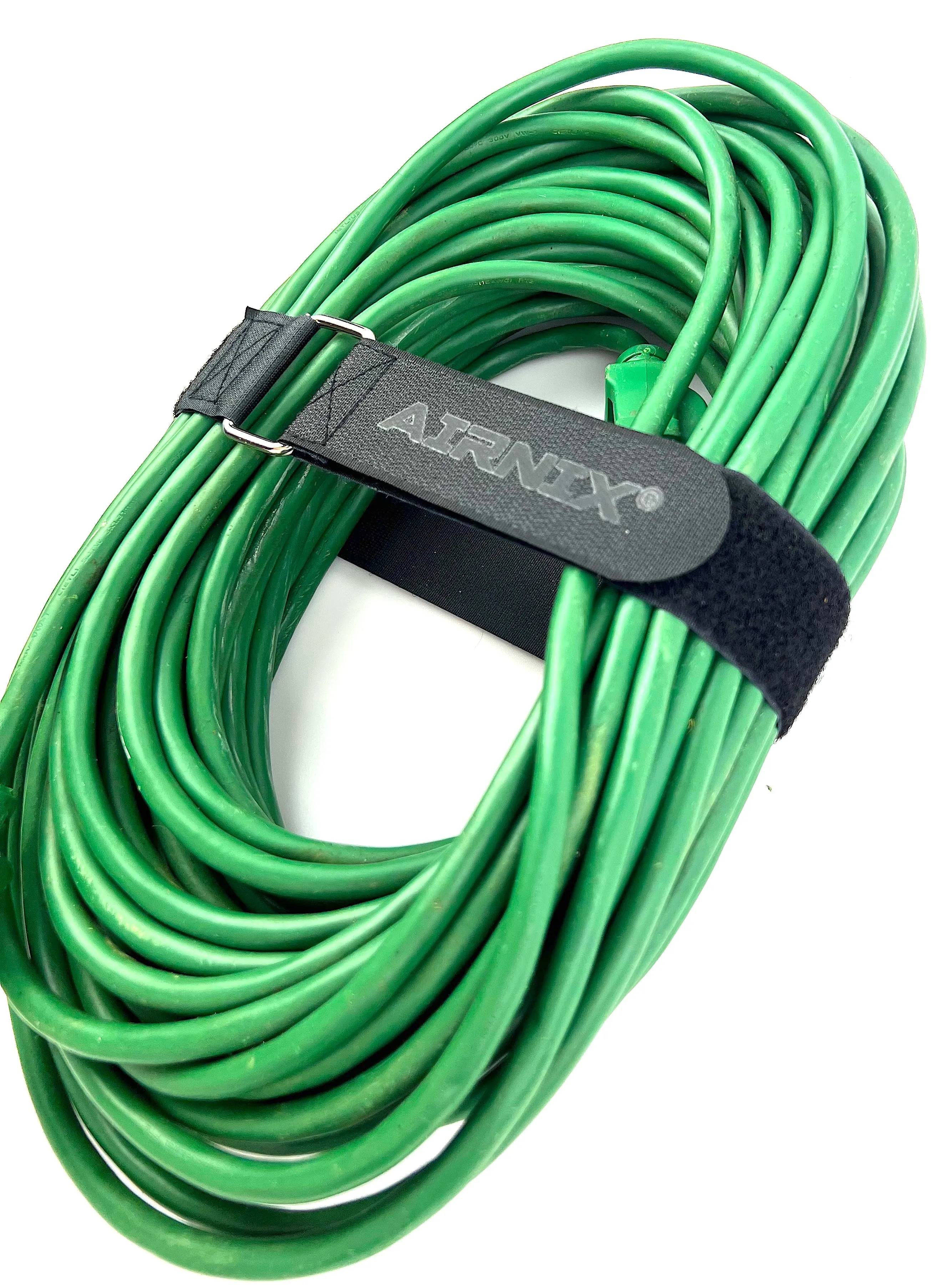 AIRNIX 22" x 1.5" (19" useable) Standard Nylon Hook & Loop Cinch Strap w/ Metal Buckle