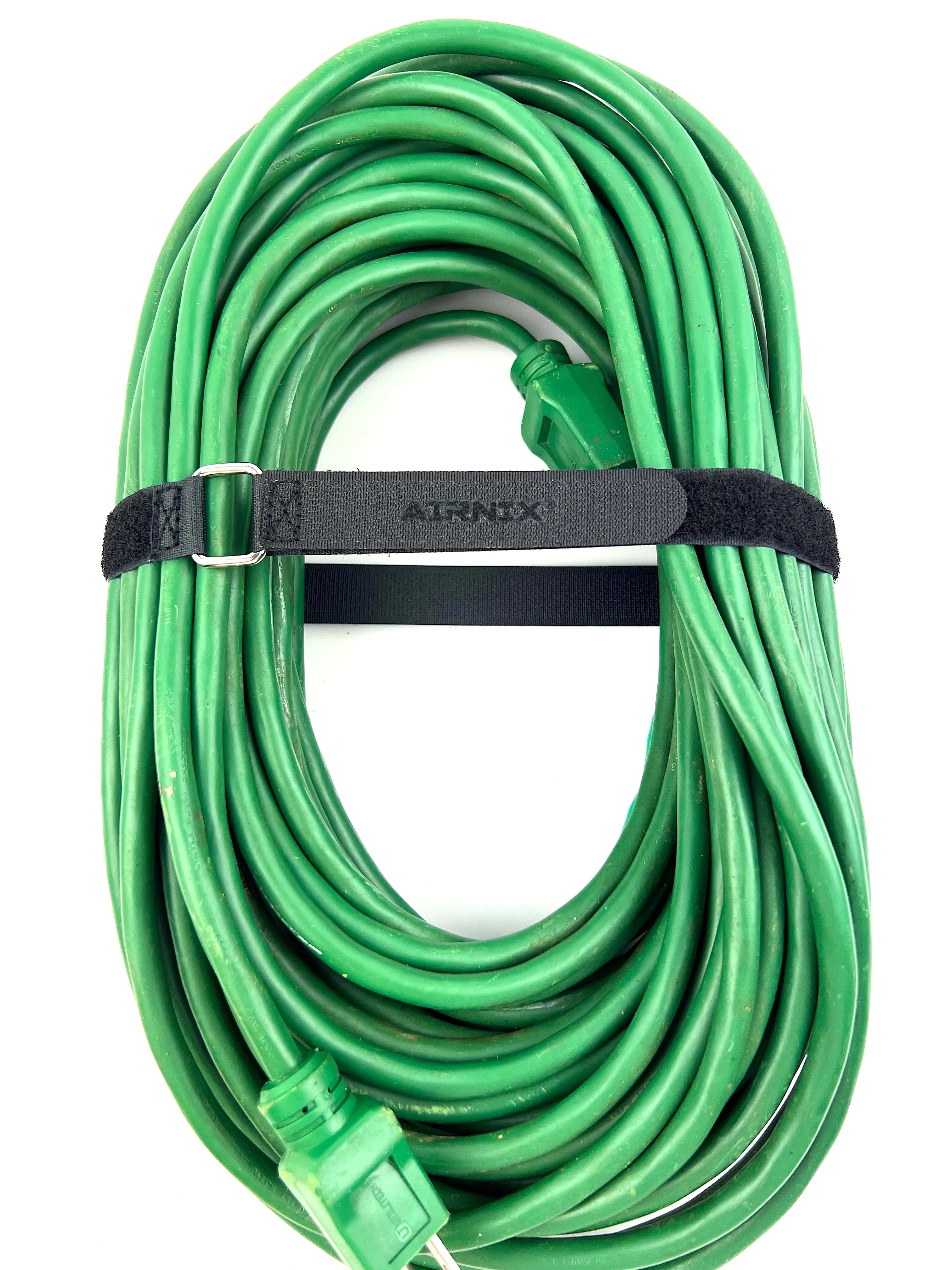 AIRNIX 22" x .75" (19" useable) Standard Nylon Hook & Loop Cinch Strap w/ Metal Buckle