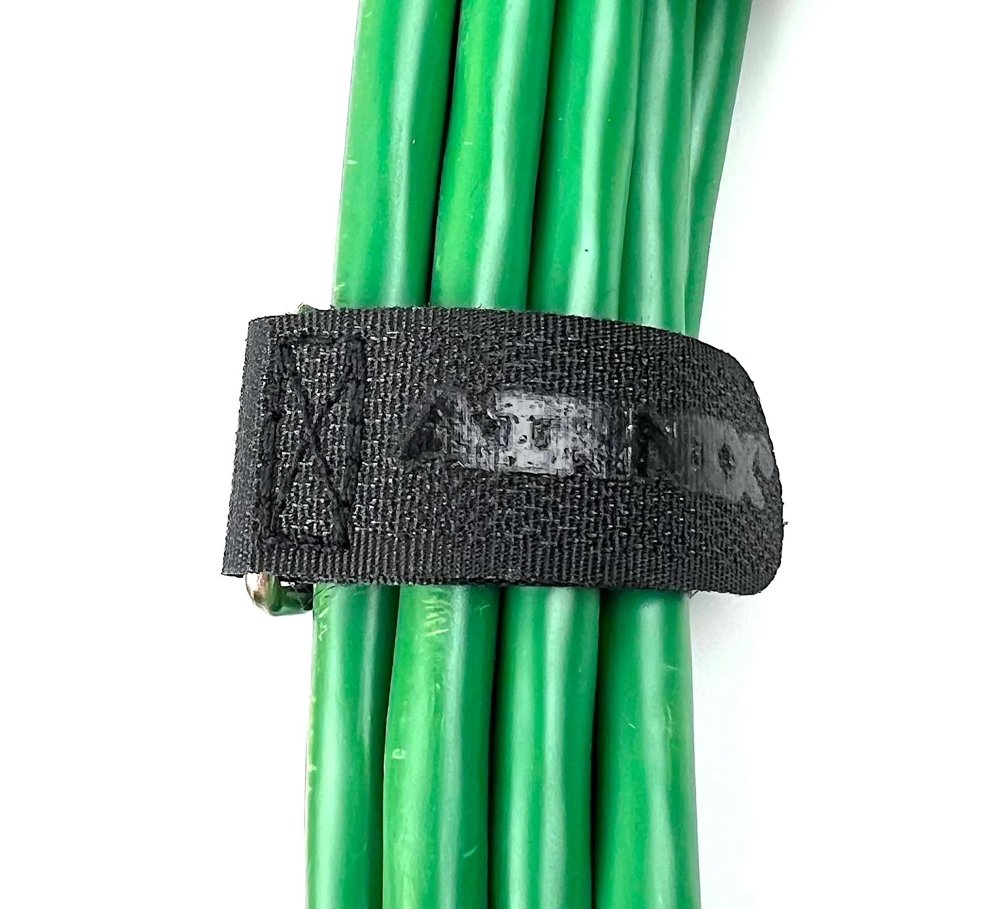 AIRNIX 6" x 3/4" (4.5" useable) Standard Nylon Hook & Loop Cinch Strap w/ Metal Buckle