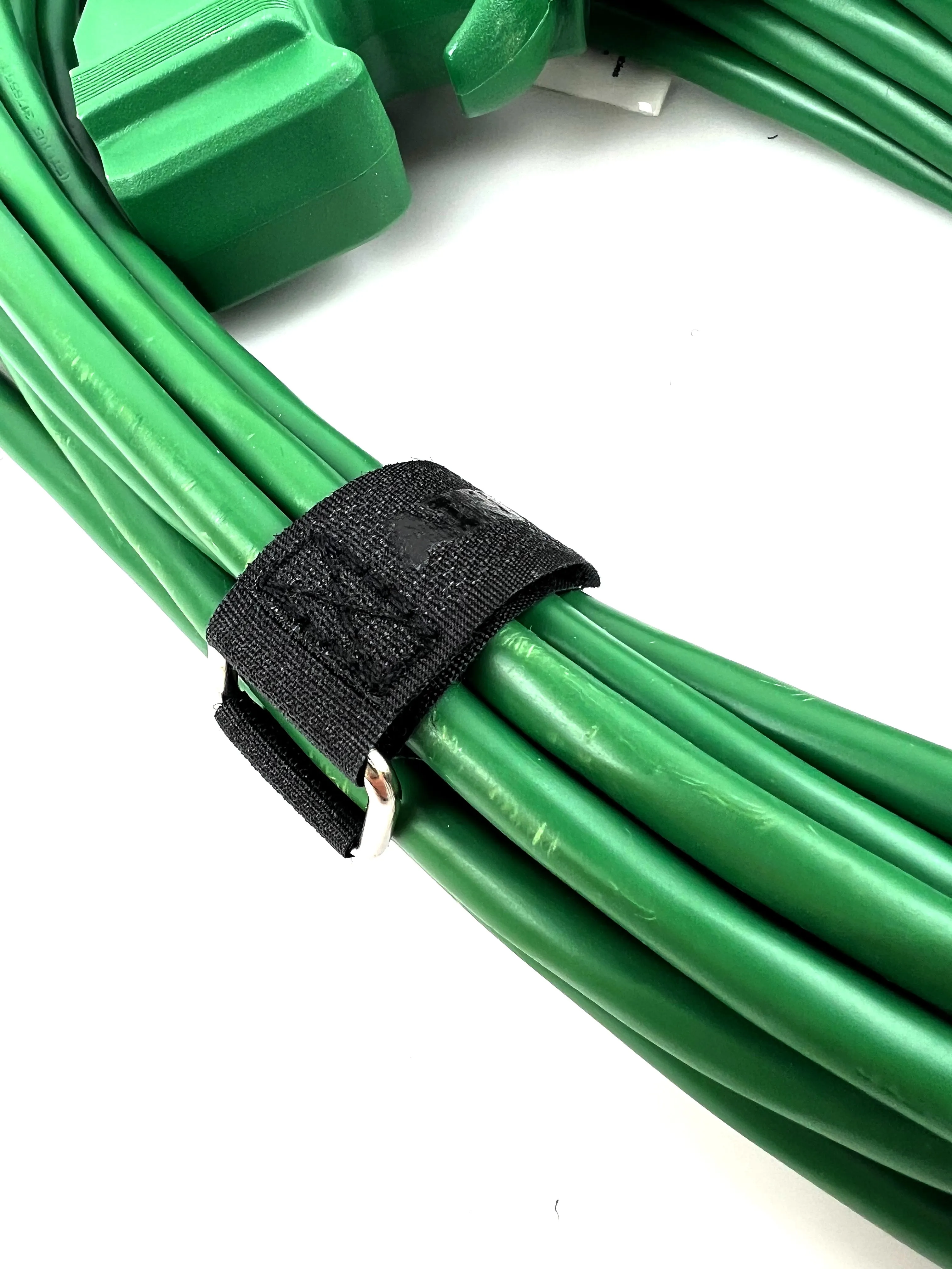AIRNIX 6" x 3/4" (4.5" useable) Standard Nylon Hook & Loop Cinch Strap w/ Metal Buckle