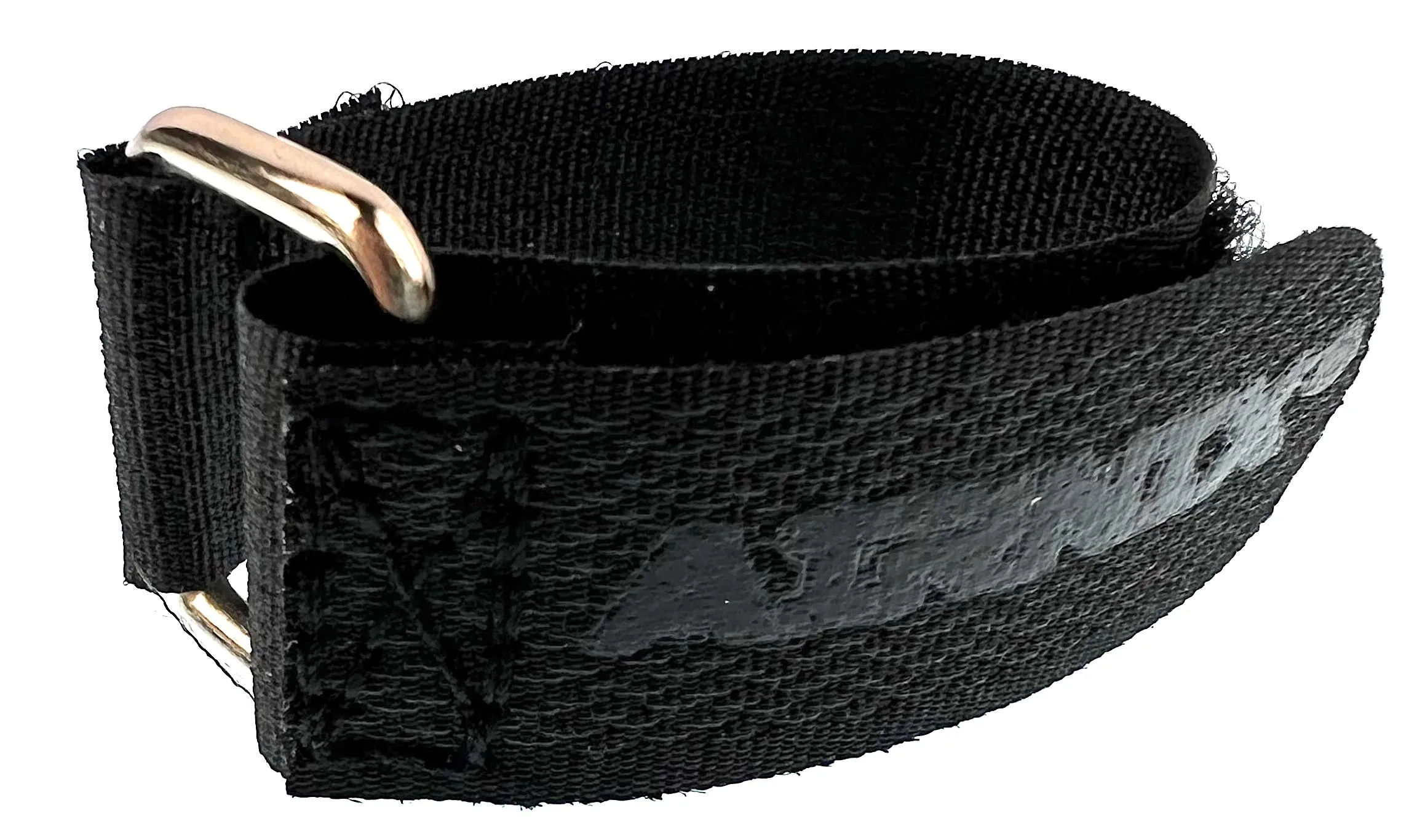 AIRNIX 6" x 3/4" (4.5" useable) Standard Nylon Hook & Loop Cinch Strap w/ Metal Buckle