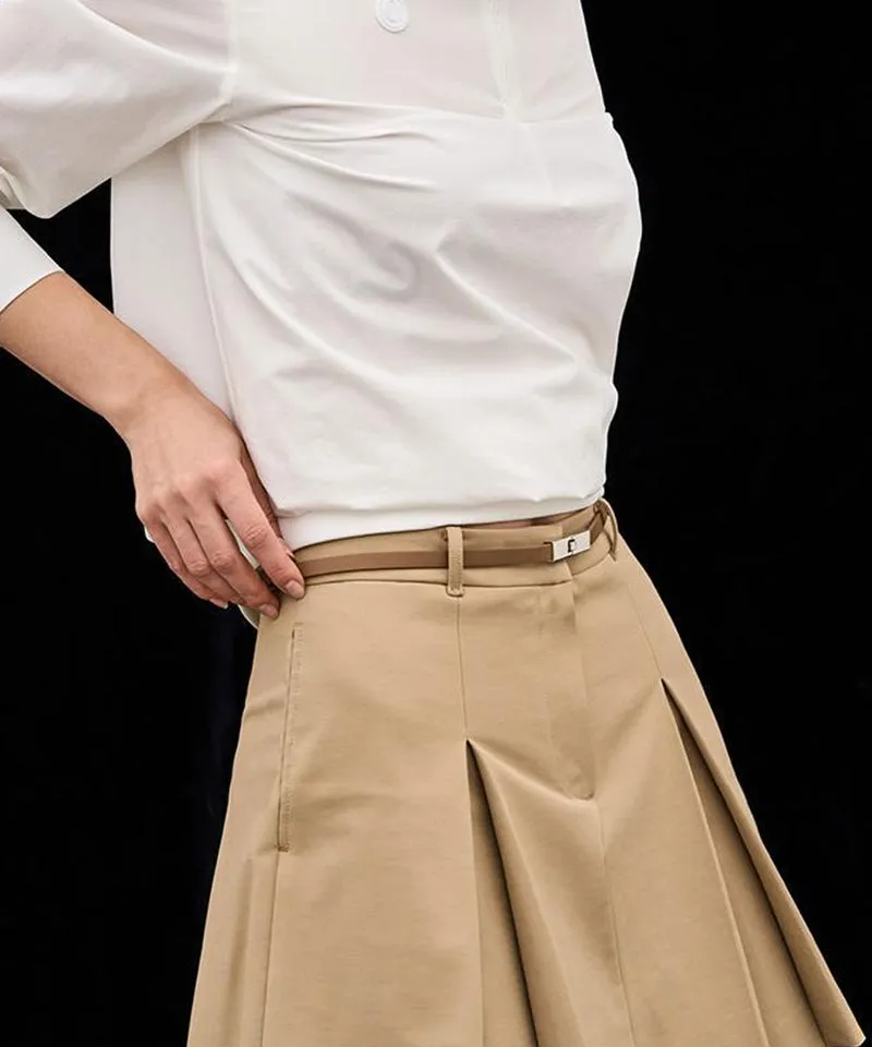 Anell Golf Heritage Mini Belt - Brown