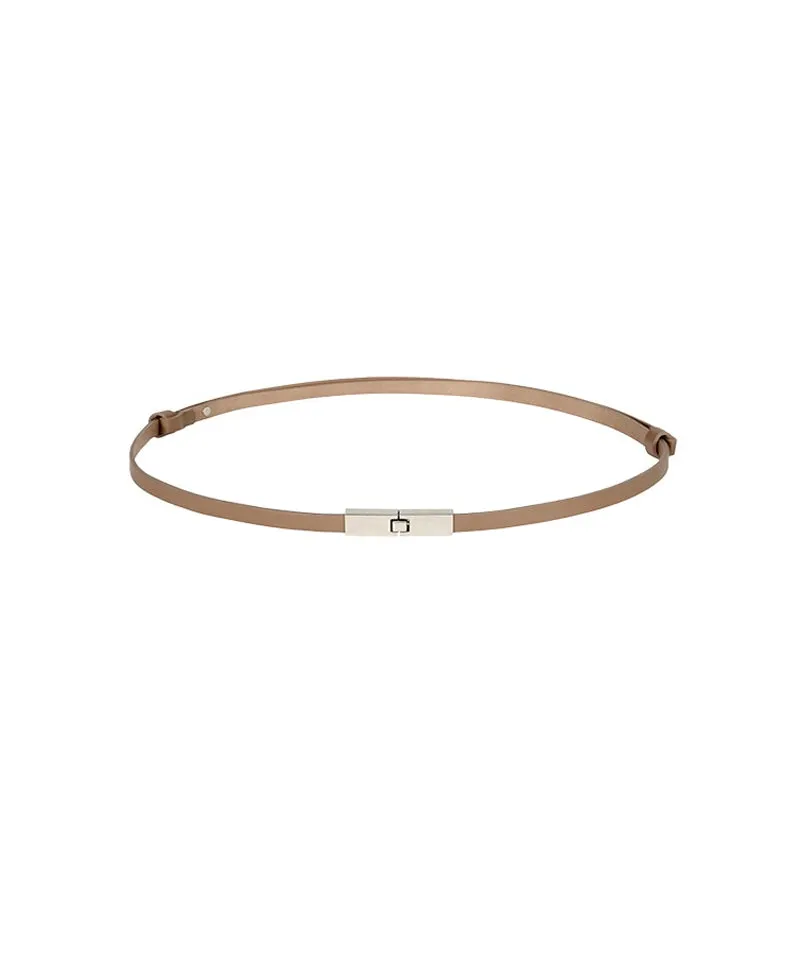 Anell Golf Heritage Mini Belt - Brown