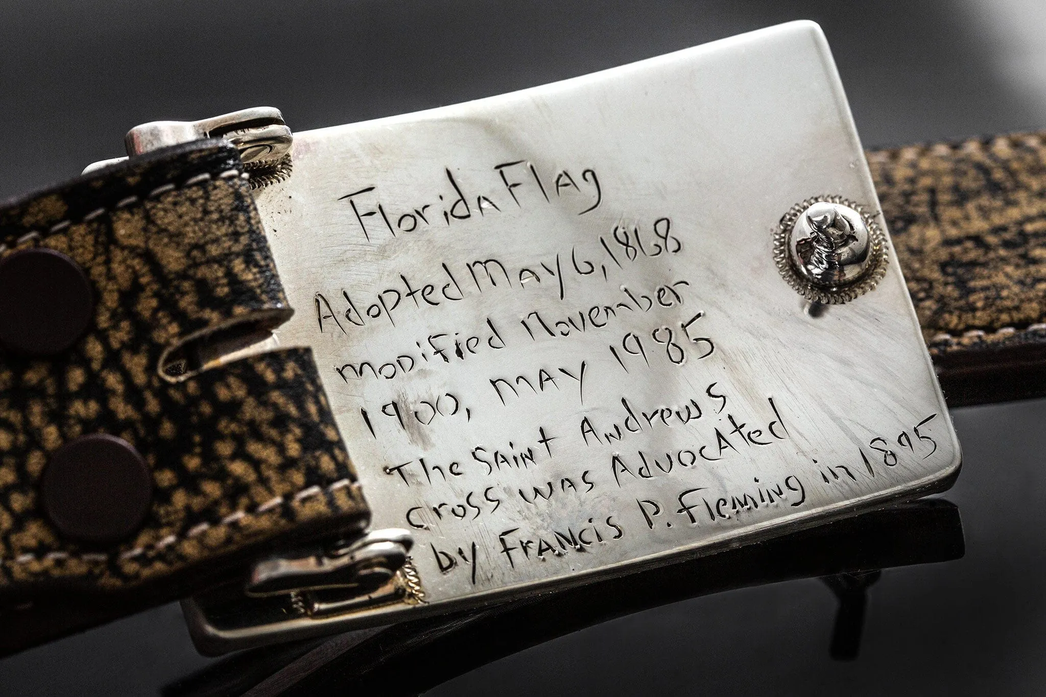 AO Mason Florida Trophy Buckle