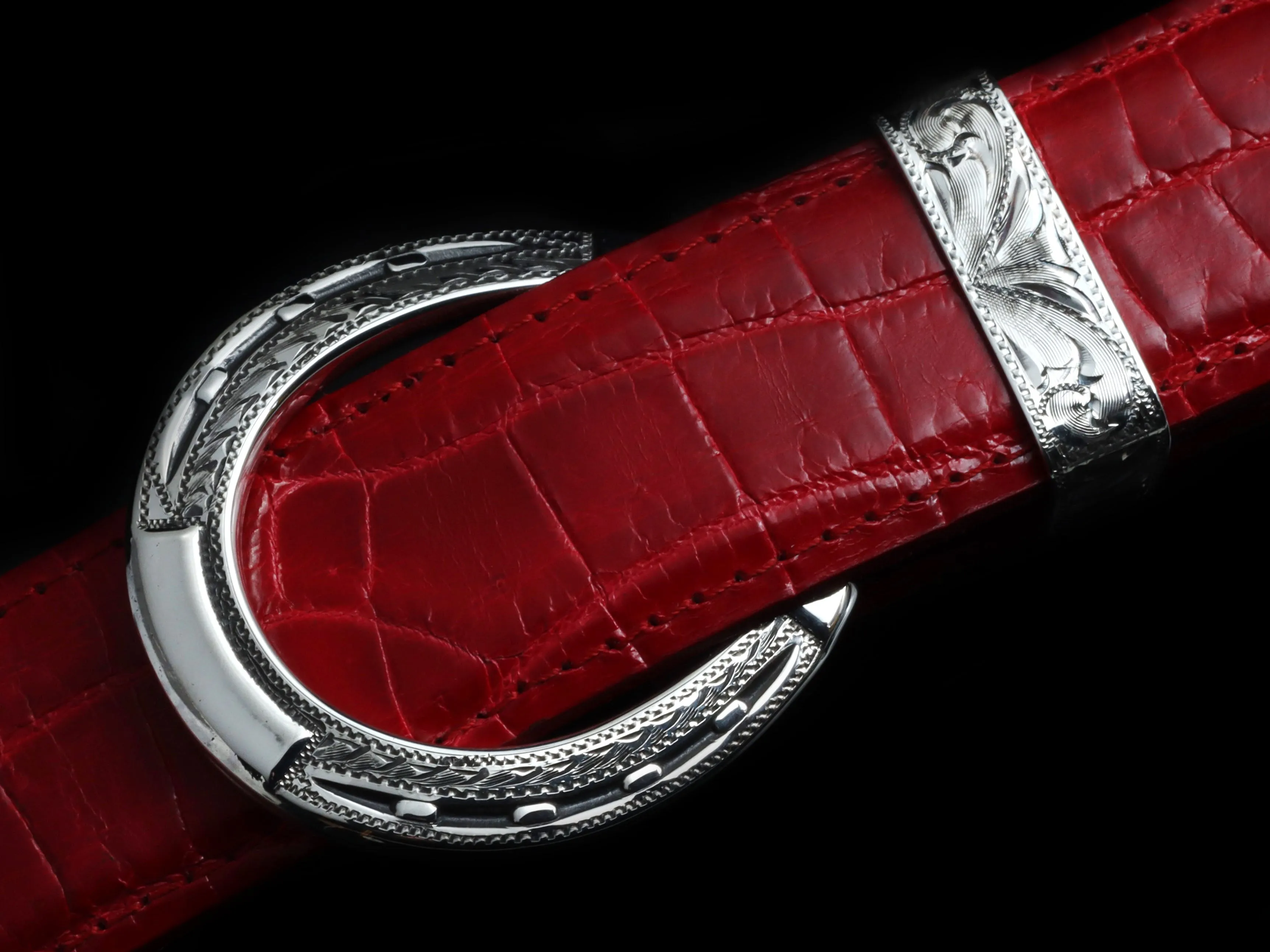 AT50 Sterling & Engraved 1 ¼"