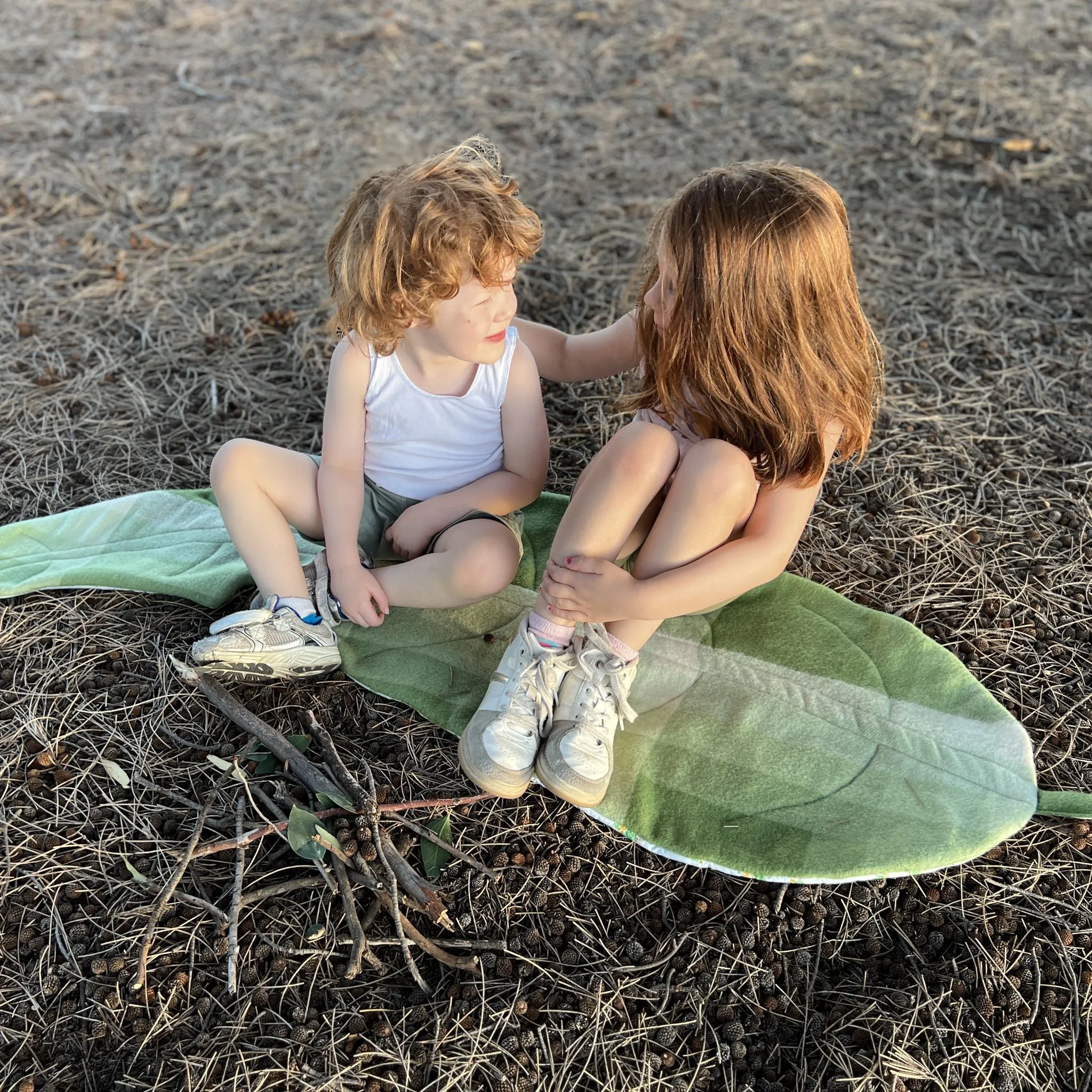 Australian Leaf Blankets Sewing Patterns ~ 5 leaf shapes in larger sizes