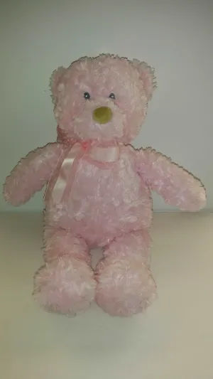 Baby Gund Pink Heartbeat Sound Teddy Bear