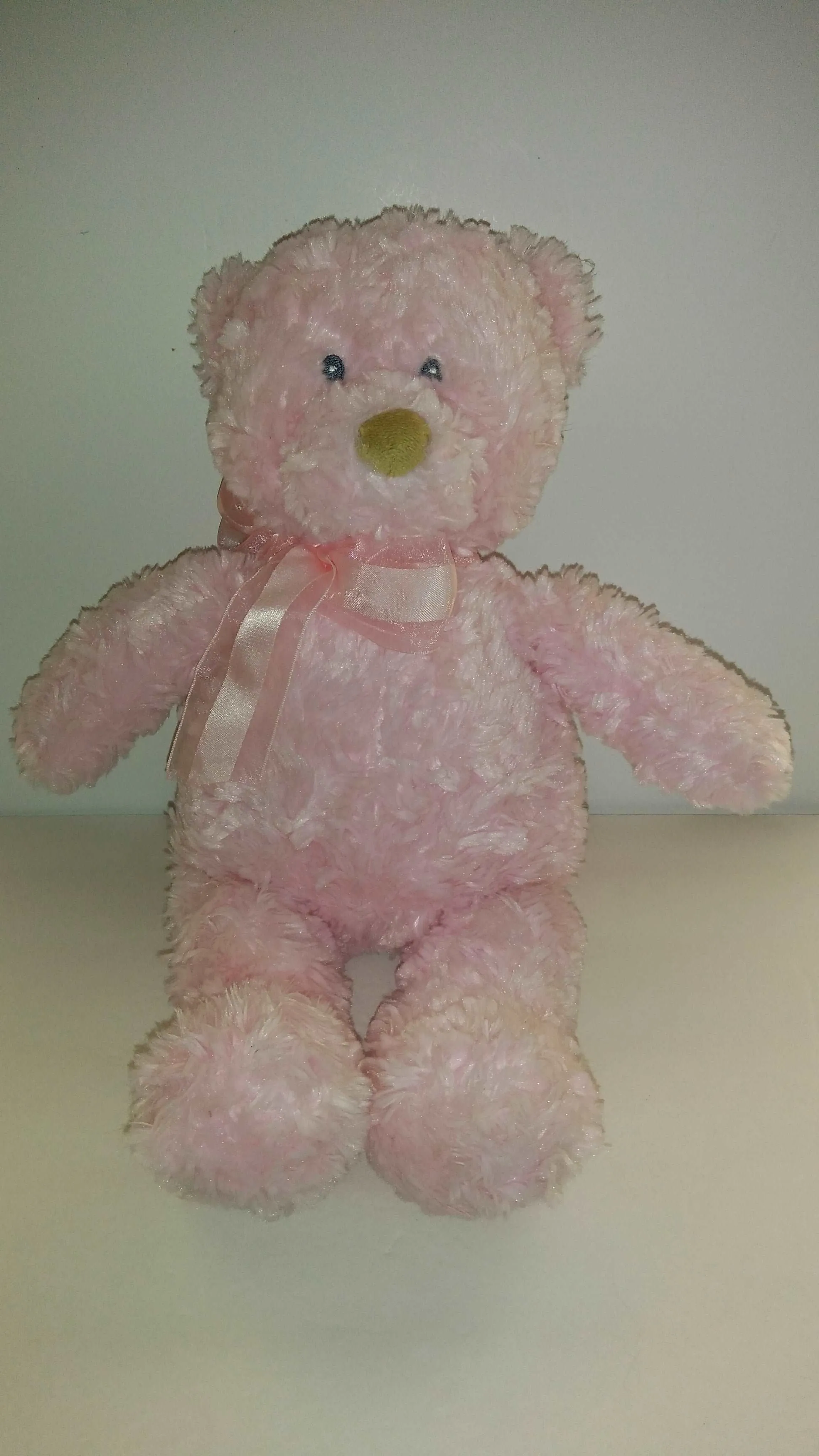 Baby Gund Pink Heartbeat Sound Teddy Bear