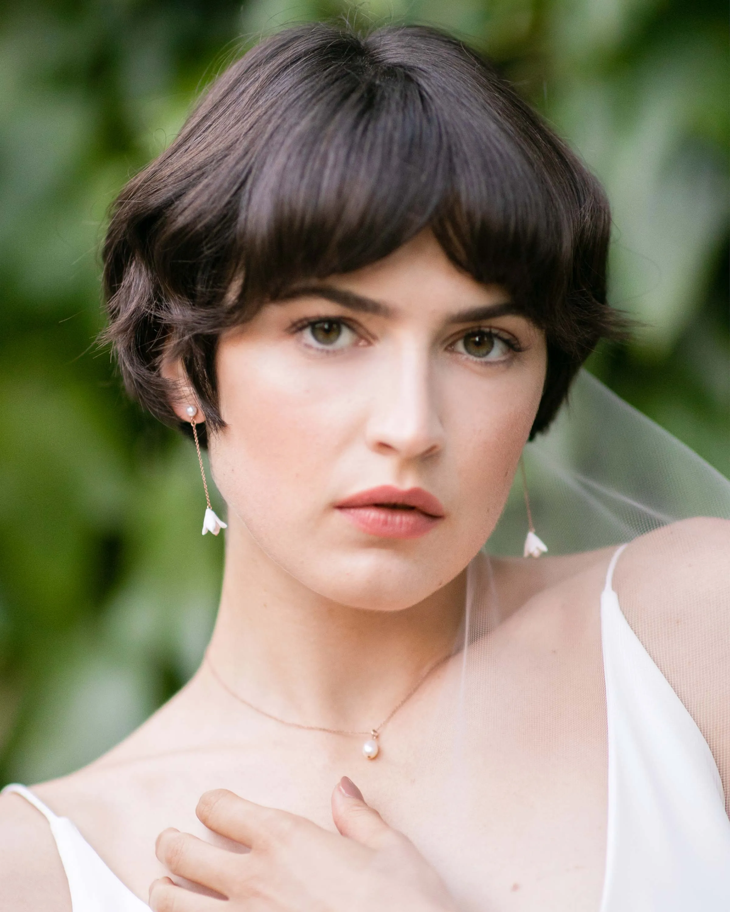 Belle Fleur Long Earrings