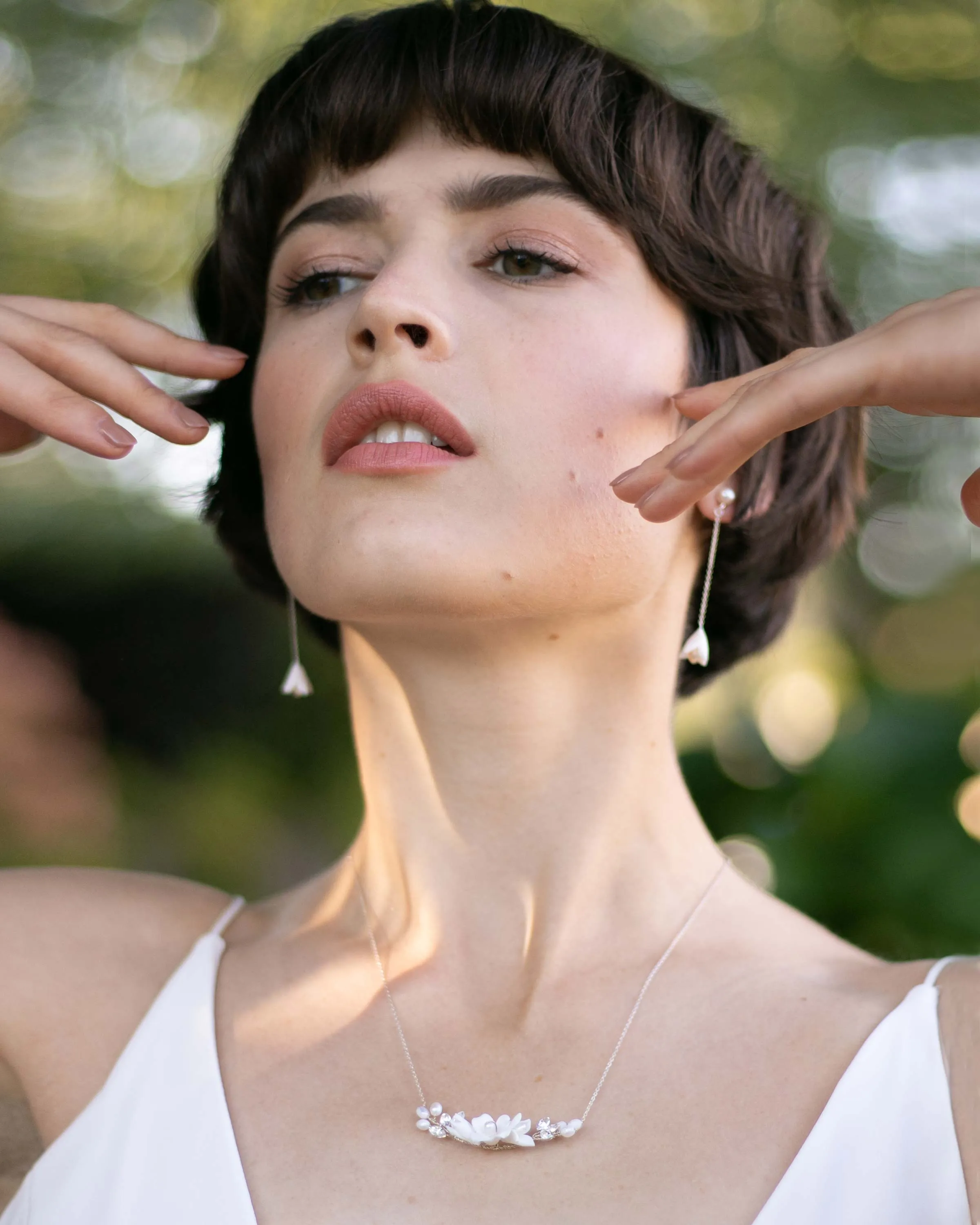 Belle Fleur Long Earrings