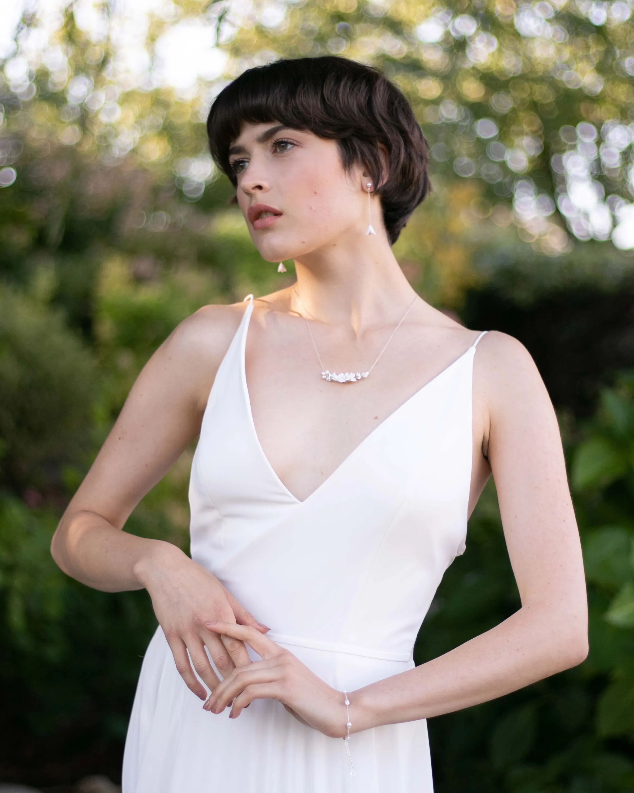 Belle Fleur Long Earrings