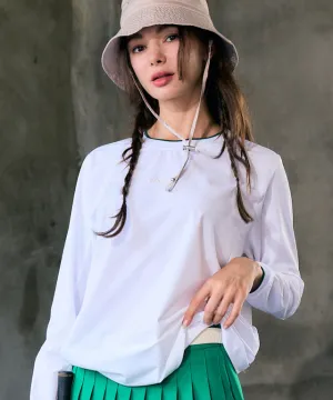 BENECIA 12 Light Mesh Long Sleeve - White
