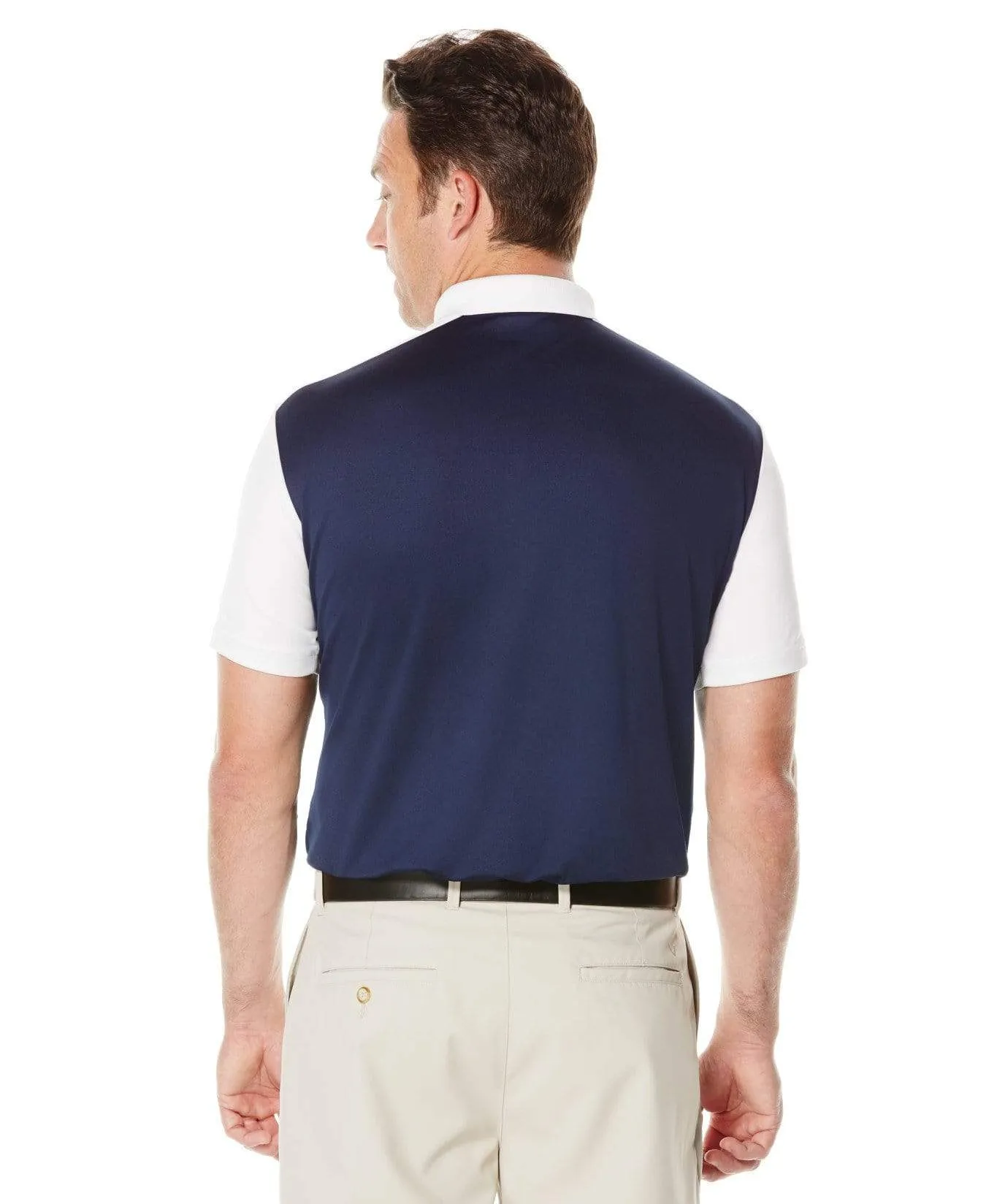 Big & Tall Performance Color Block Polo