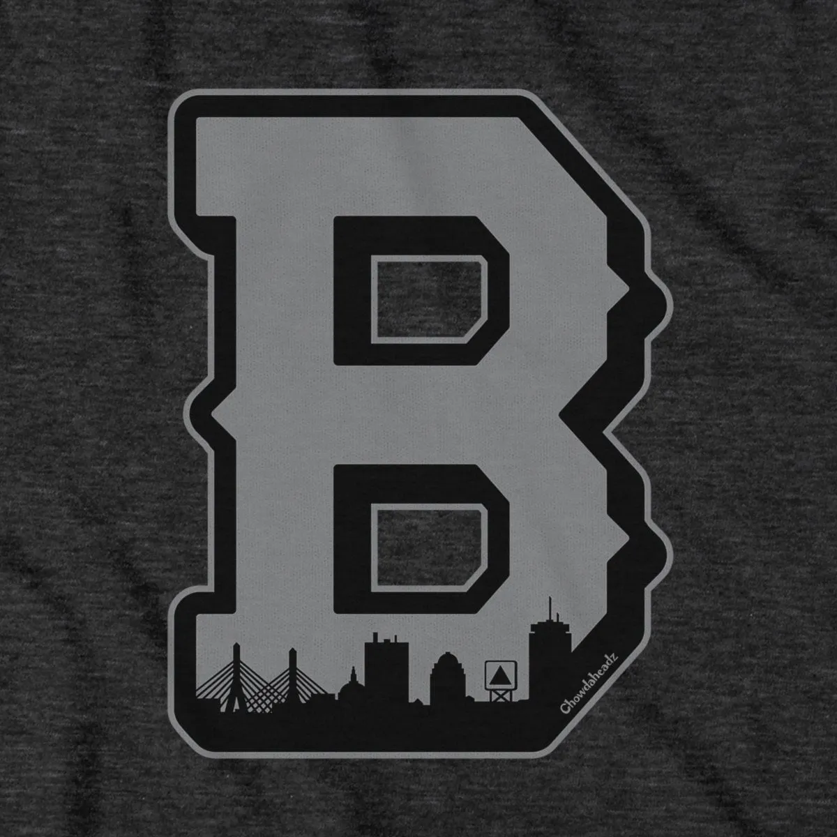 Big Block B Boston Blackout T-Shirt