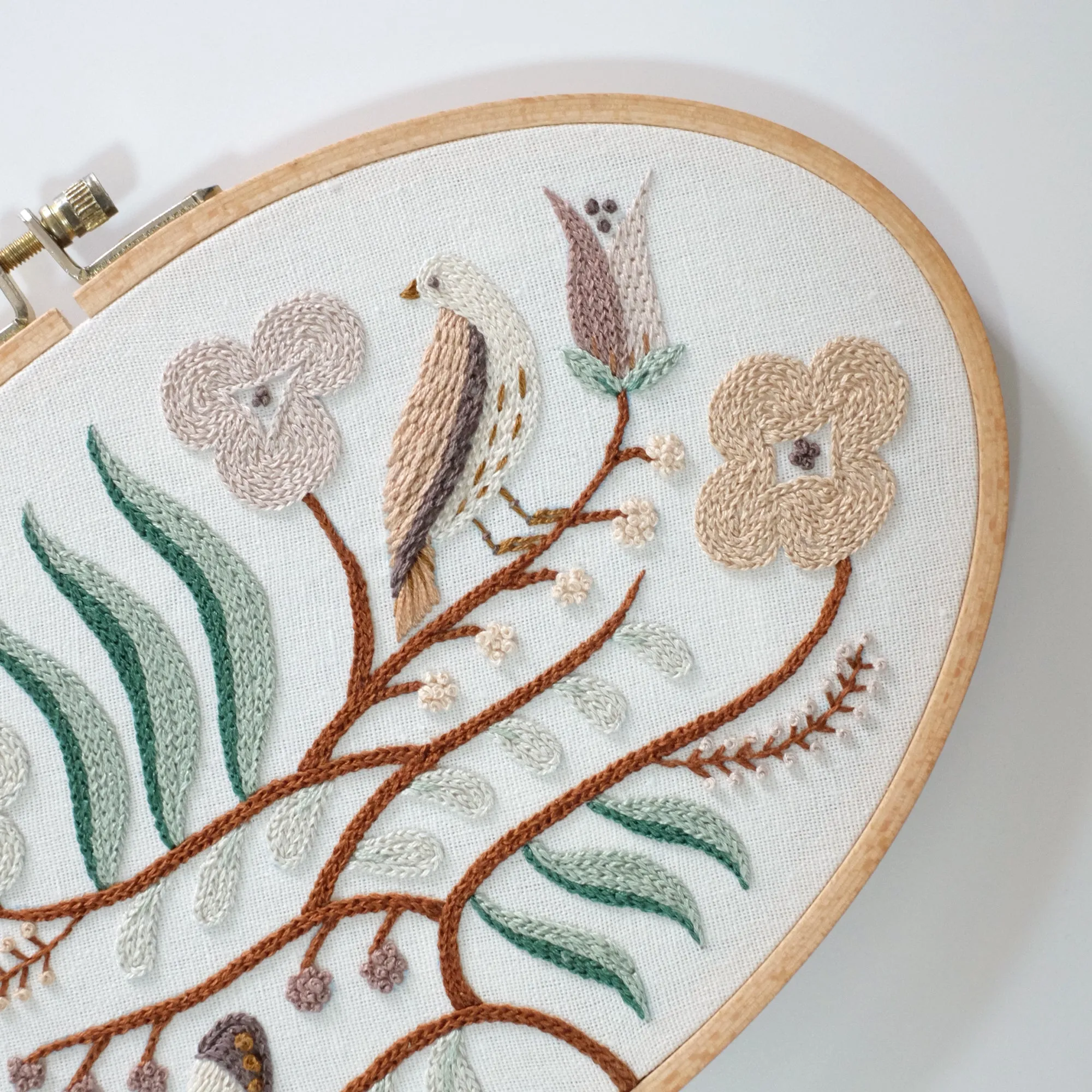Bird in Bush - PDF Pattern