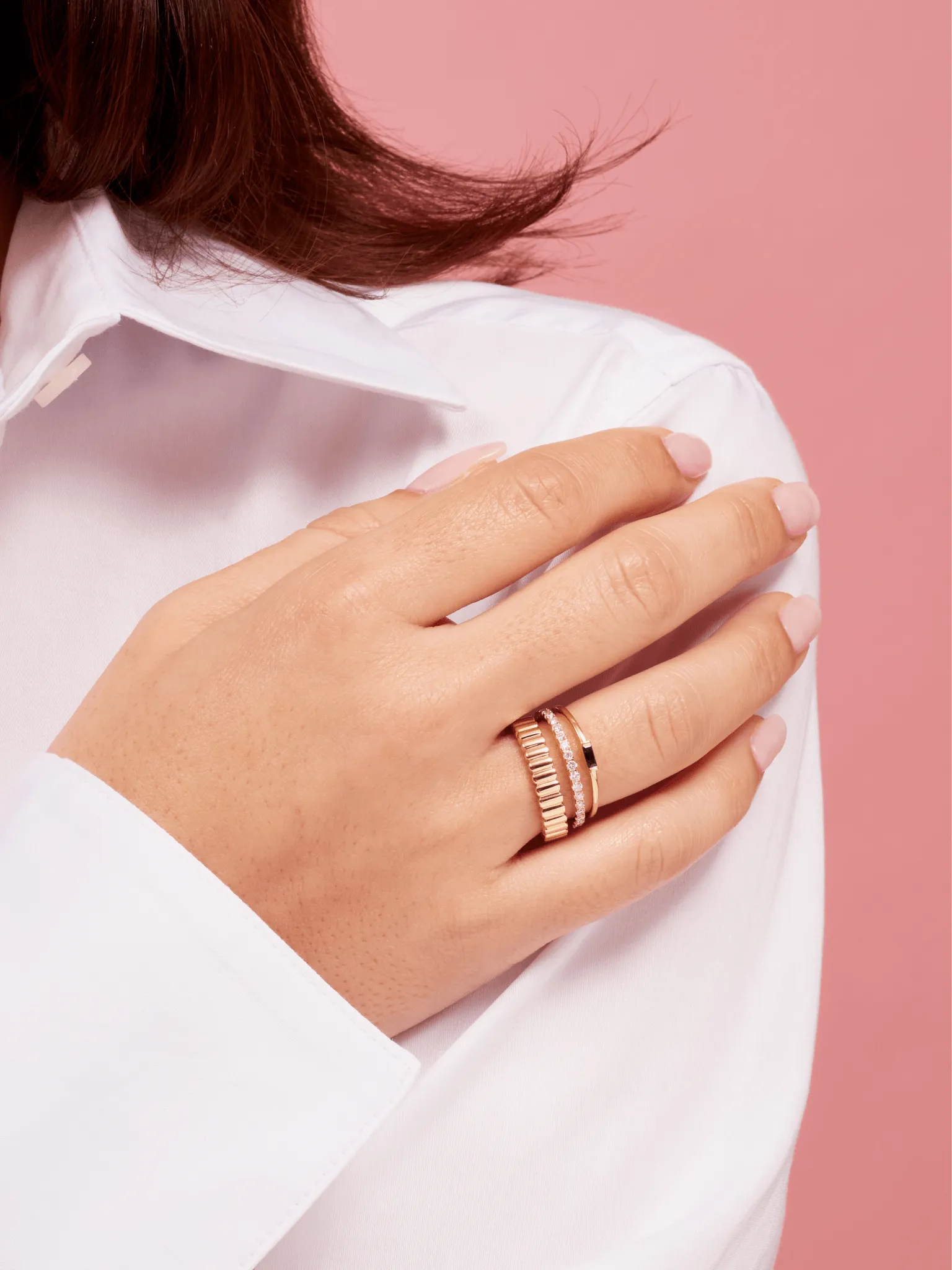 Bitsy Birthstone Ring - September Blue Sapphire 14K