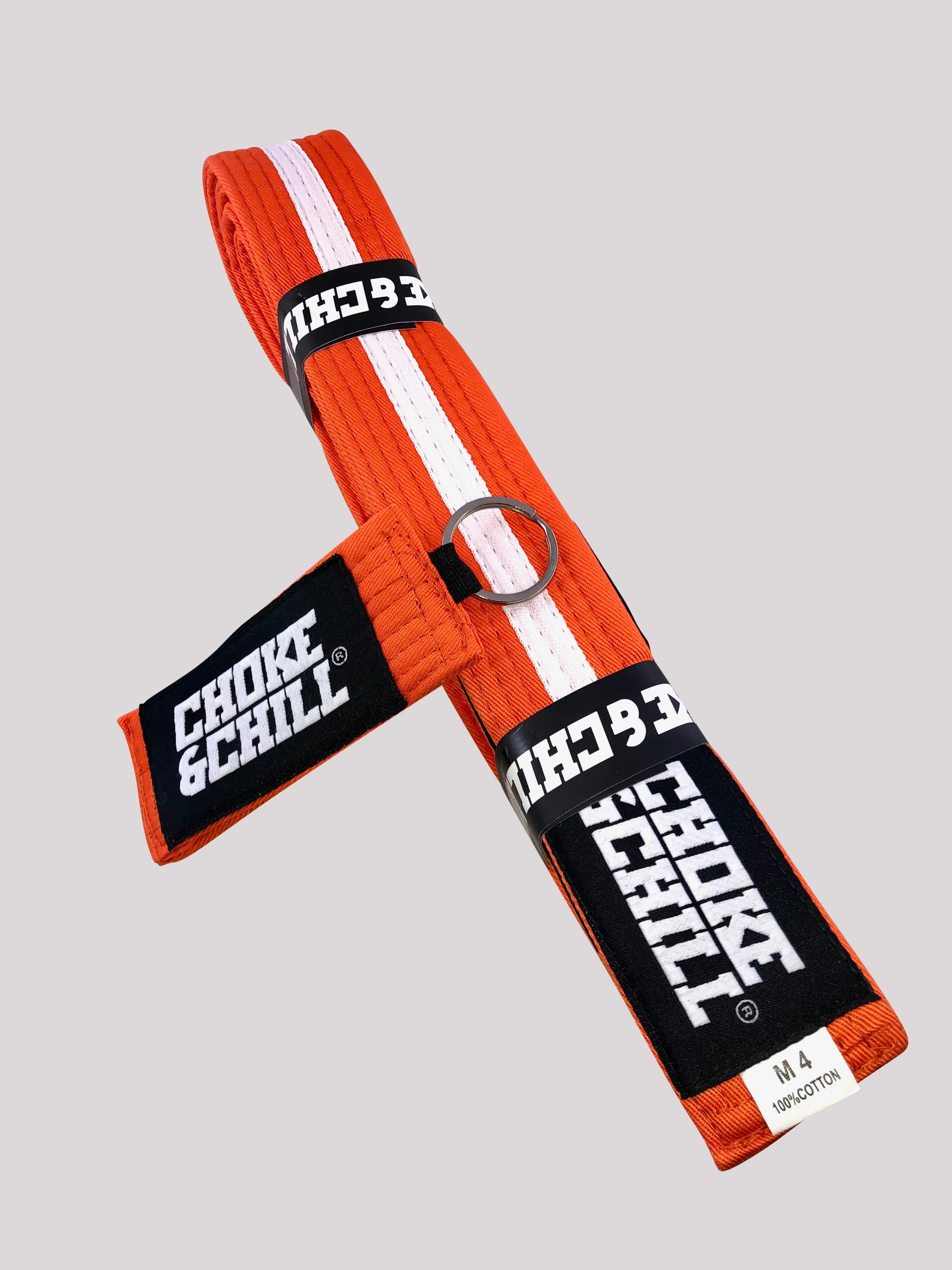 BJJ Kids Belt - Orange White