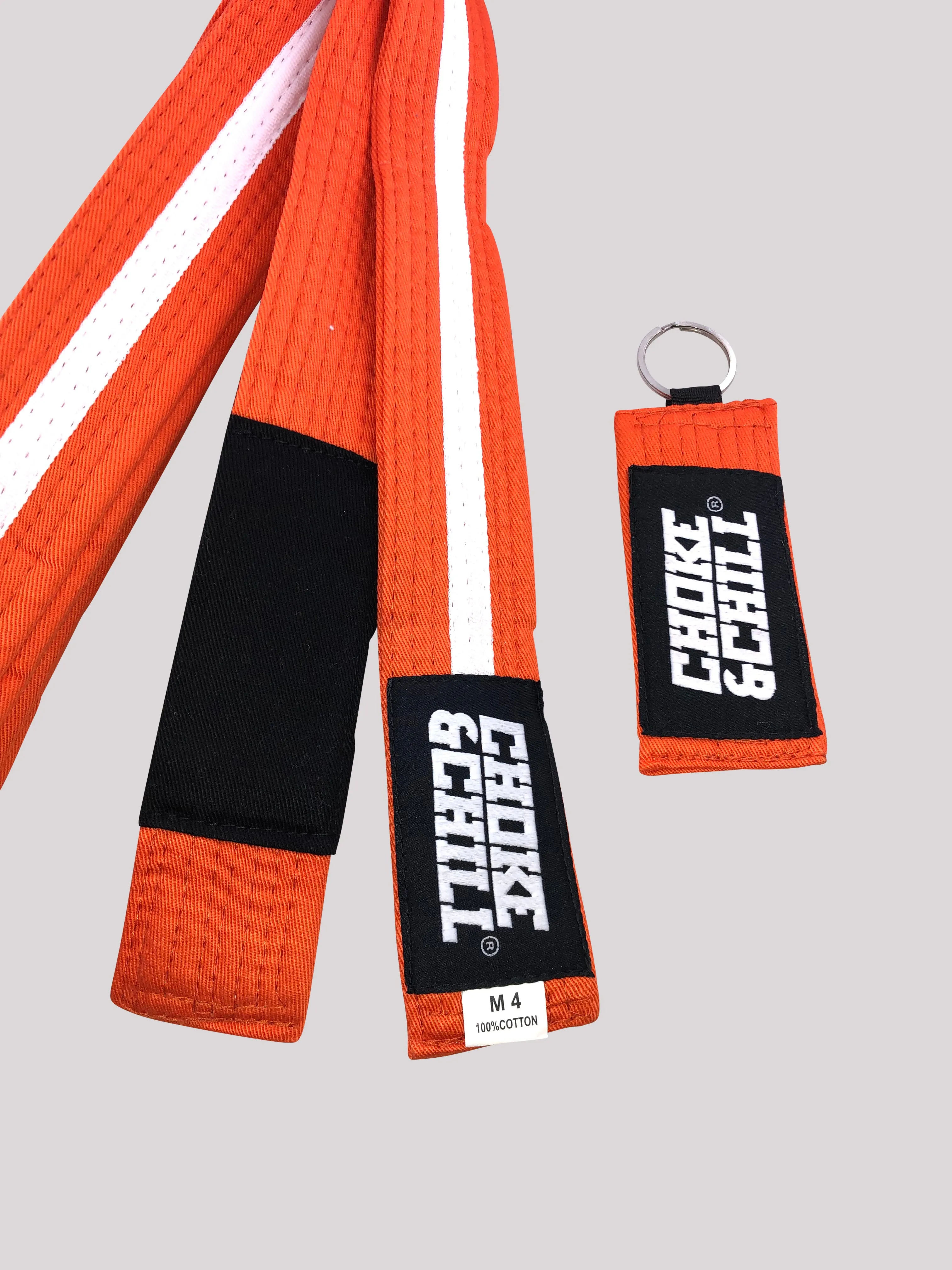 BJJ Kids Belt - Orange White