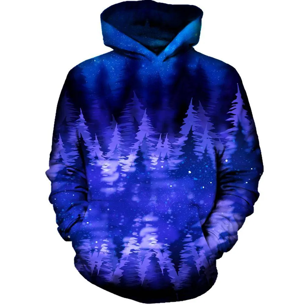 Blue Pines Womens Hoodie