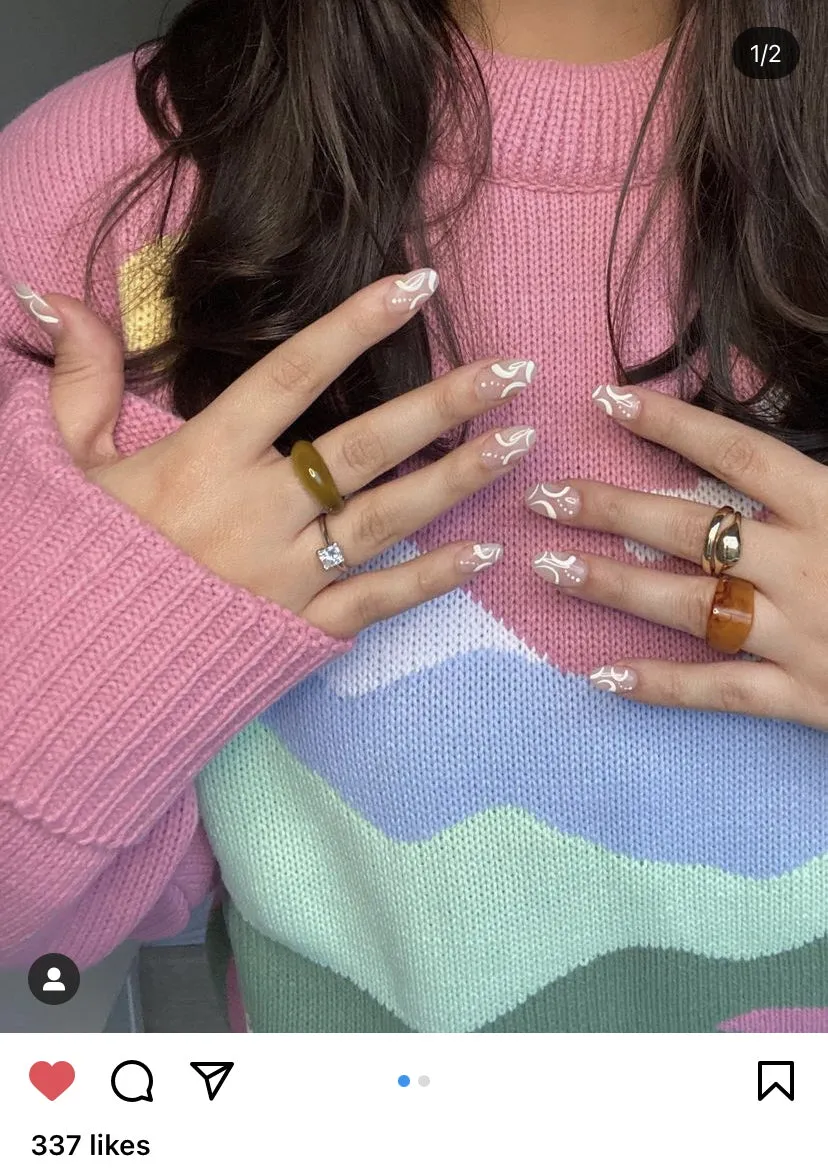 Bold Acrylic Dome Ring
