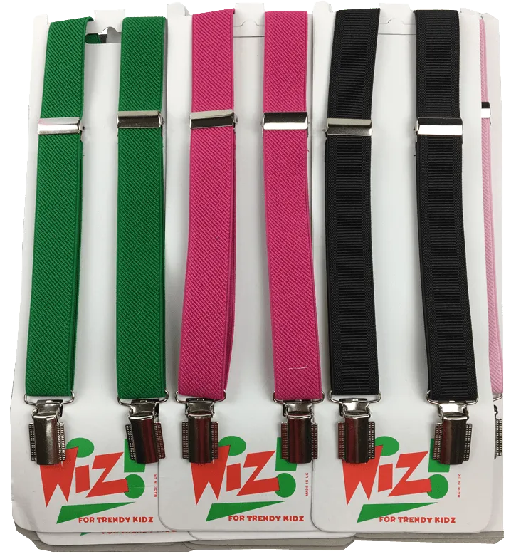 Braces Belts: Assorted Light Colours