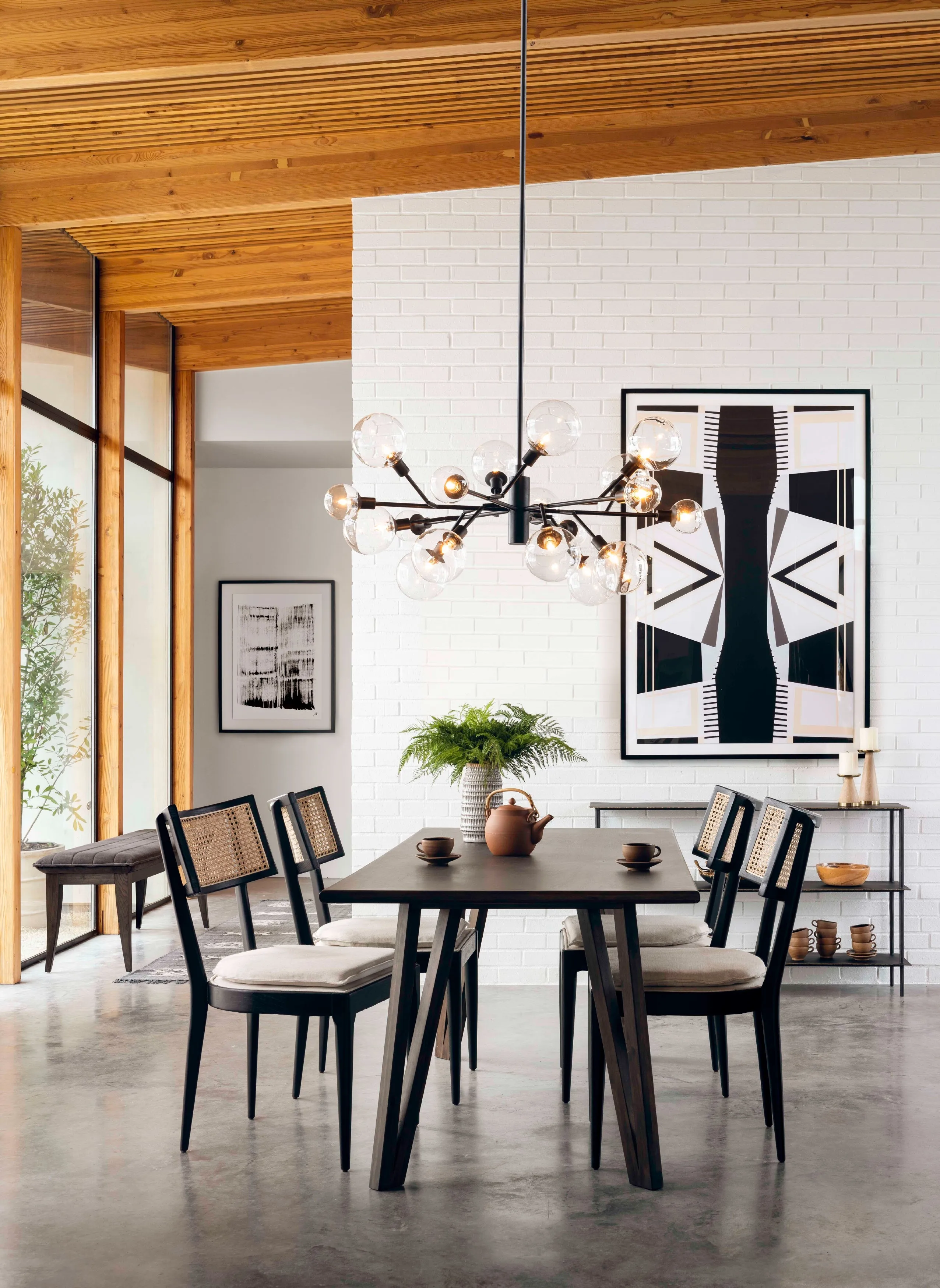 Britt Dining Chair Brushed Ebony