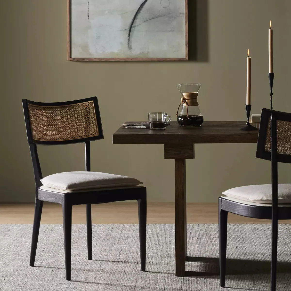 Britt Dining Chair Brushed Ebony