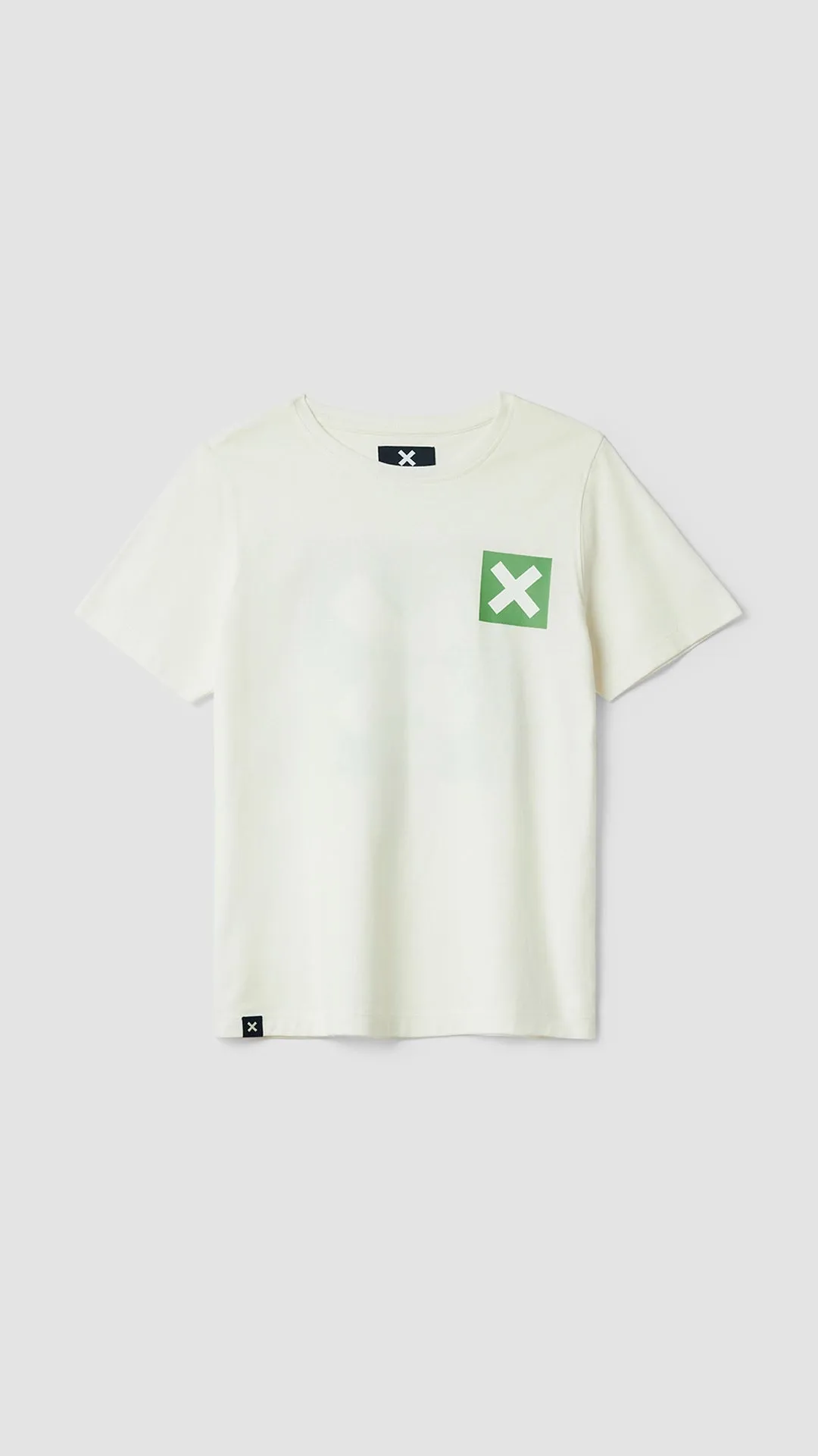 CAMISETA KIDS NATURE BLANCO ROTO