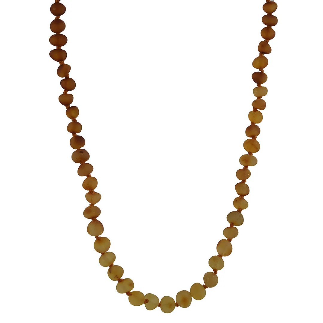 Canyon Leaf - Sunflower Amber Ombr&egrave; Necklace