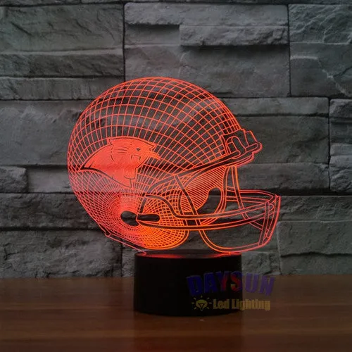 CAROLINA NFL 3D COLOR CHANGING LIGHT