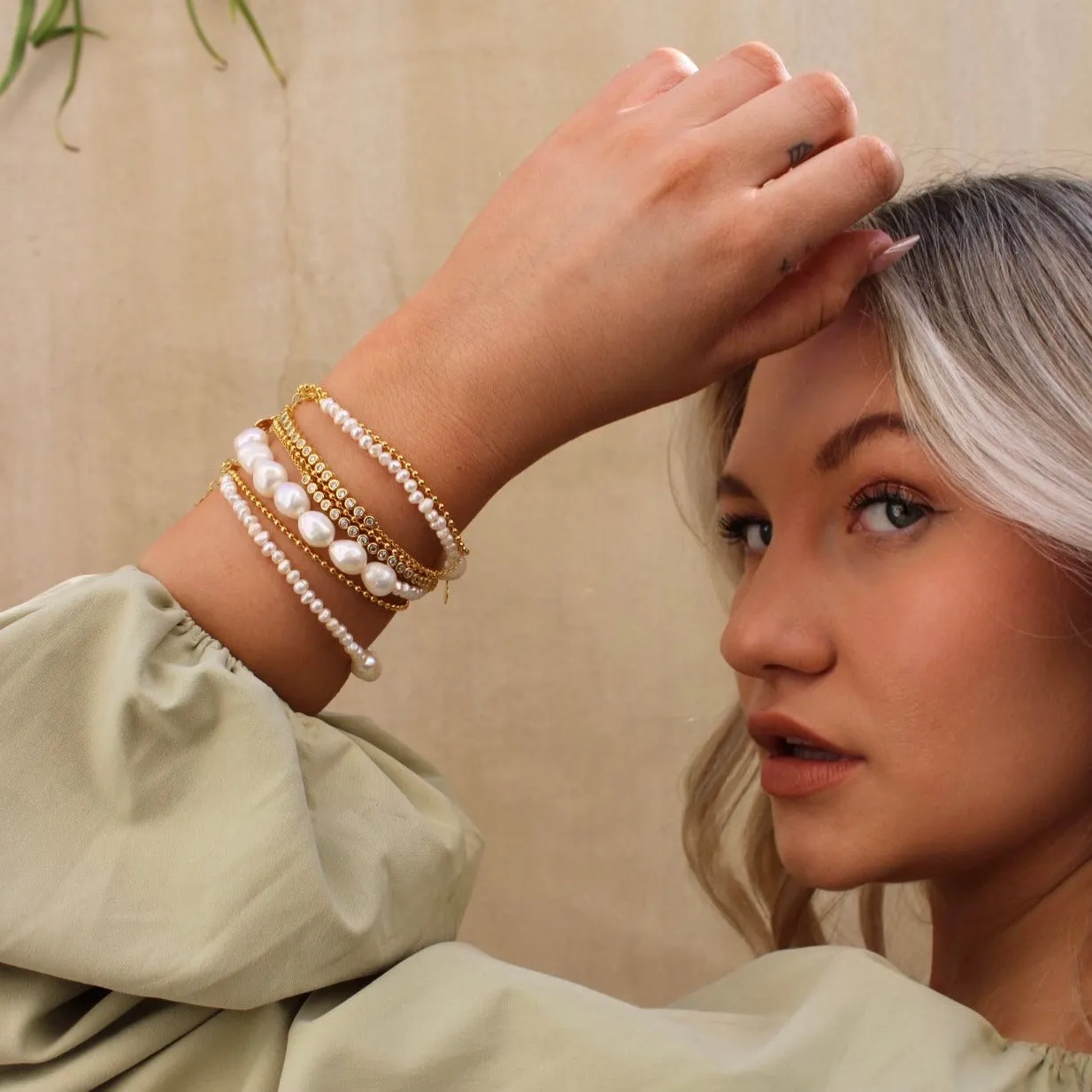 Casey Freshwater Pearl Bracelet