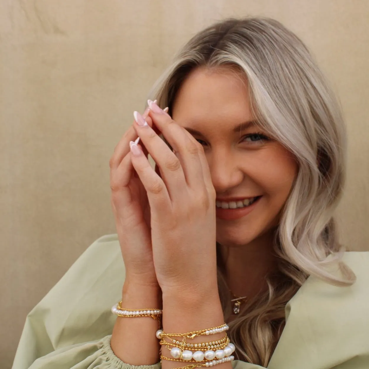 Casey Freshwater Pearl Bracelet