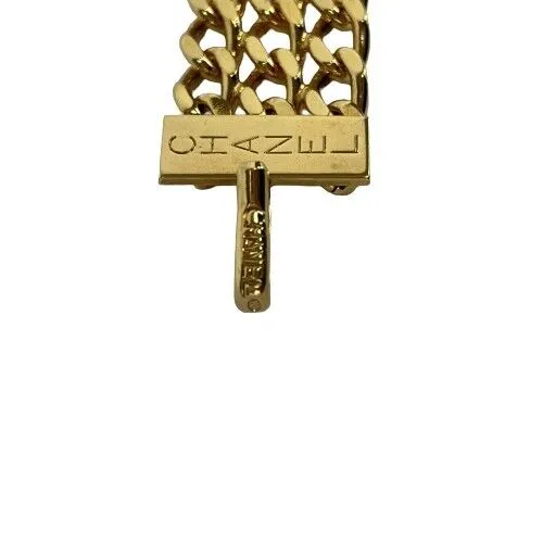 Chanel - Excellent - 97P CC Vintage Gold Chain Belt / Necklace