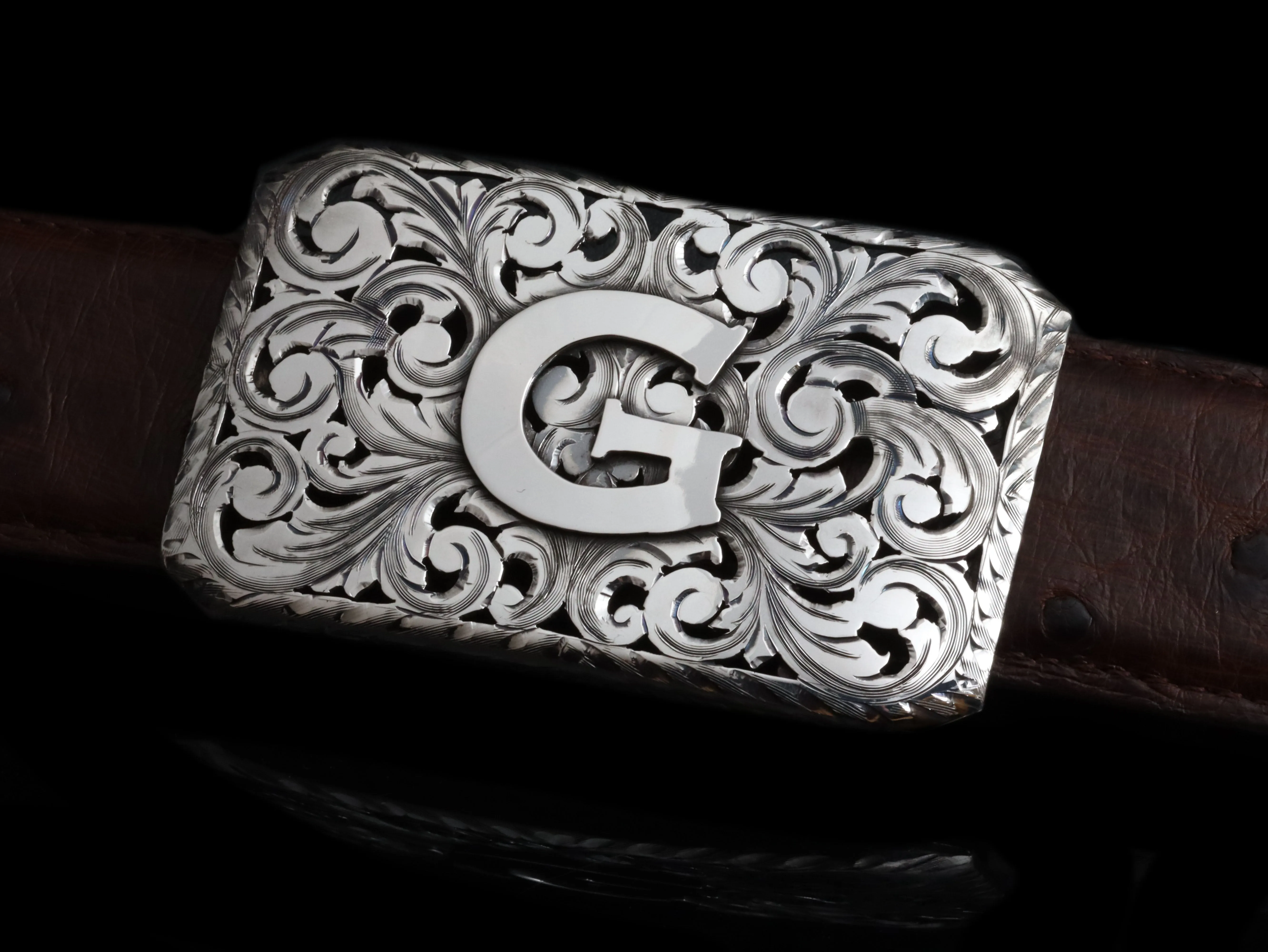Charlie Filigree Initial