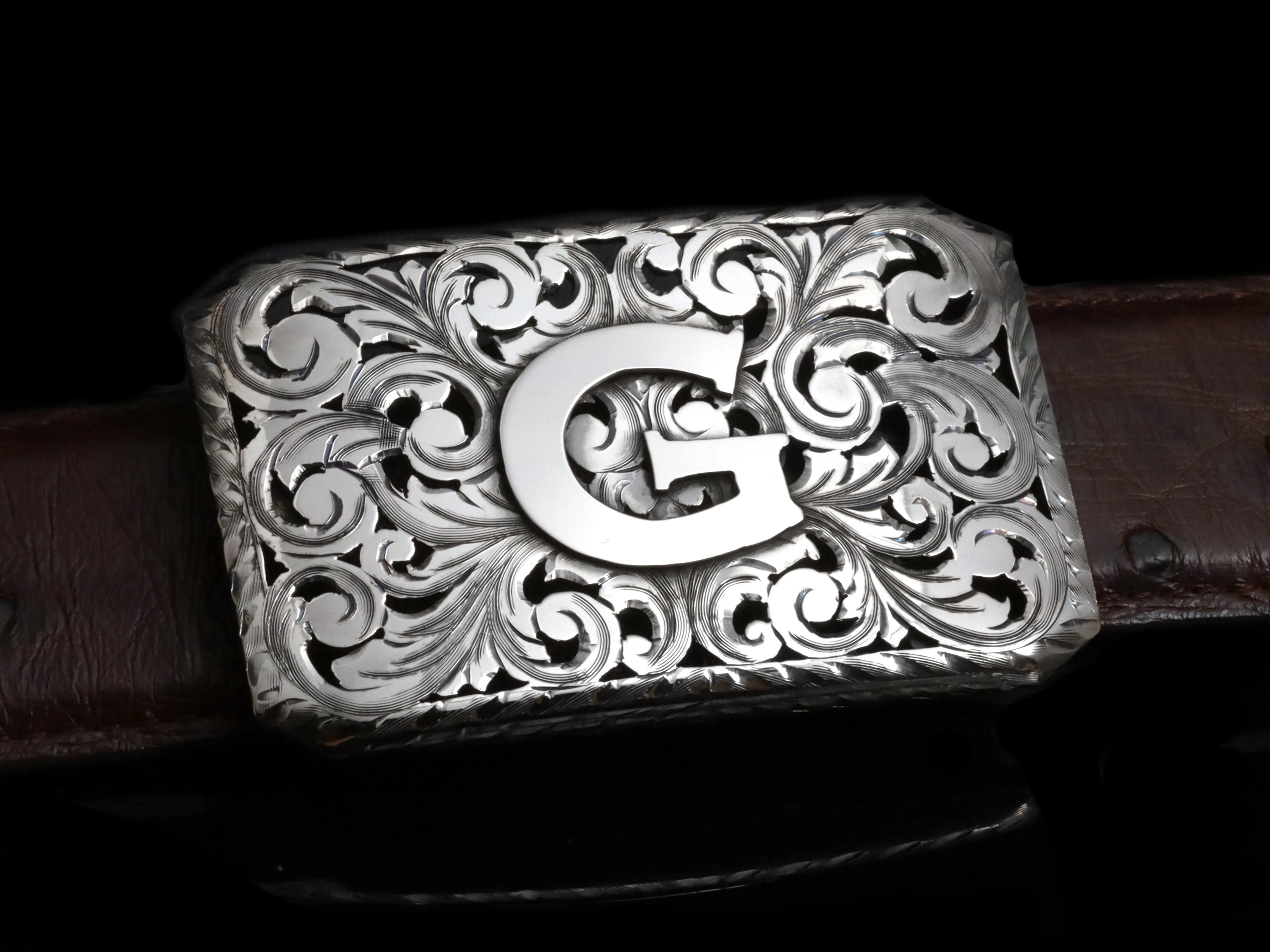Charlie Filigree Initial