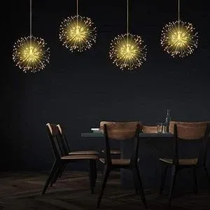 Christmas Sale - LED Starburst Lights with Remote, 8 Modes & Waterproof