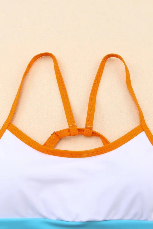 Color Block Swim Bralette (XL) - Final Sale