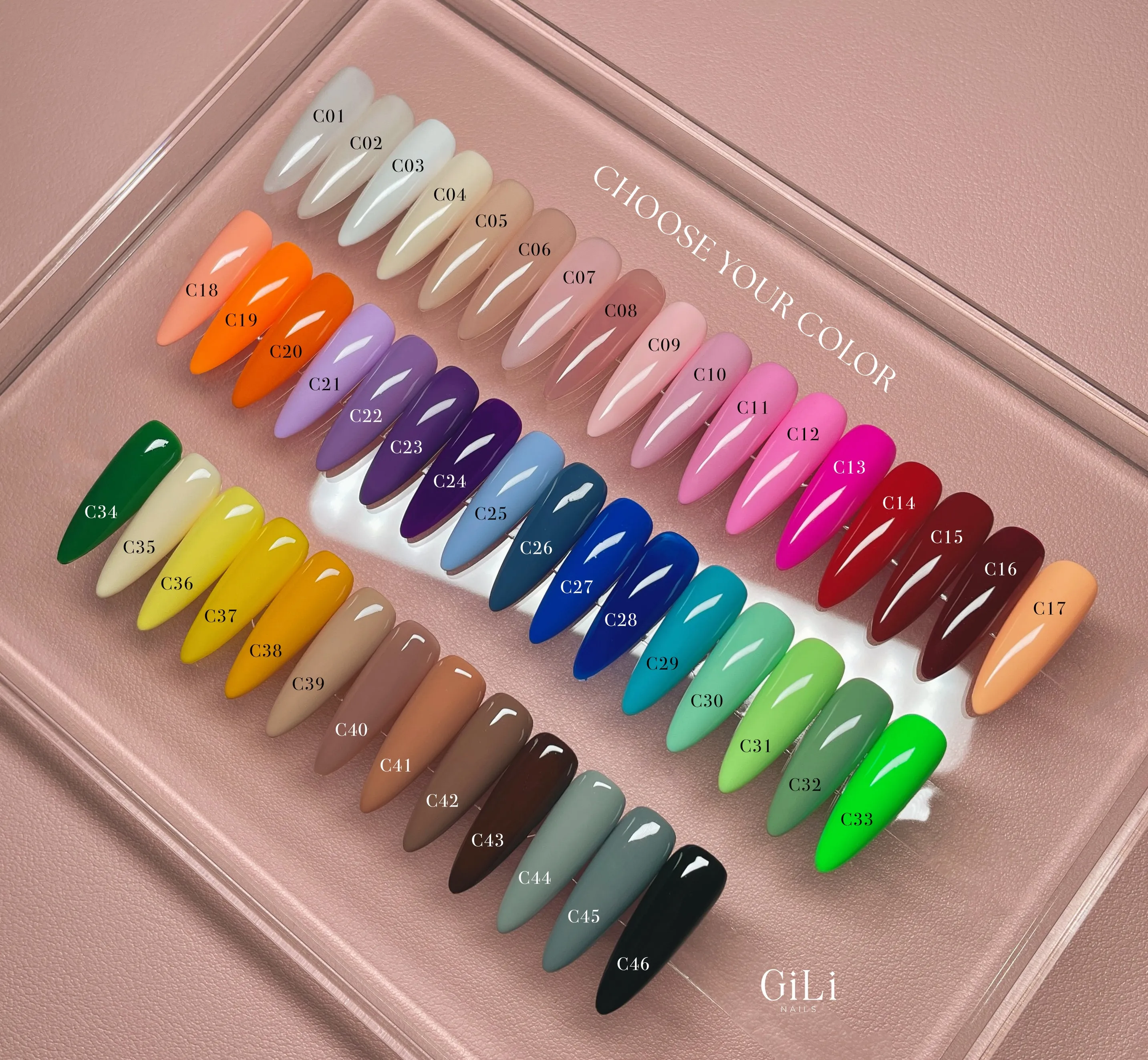 color samples