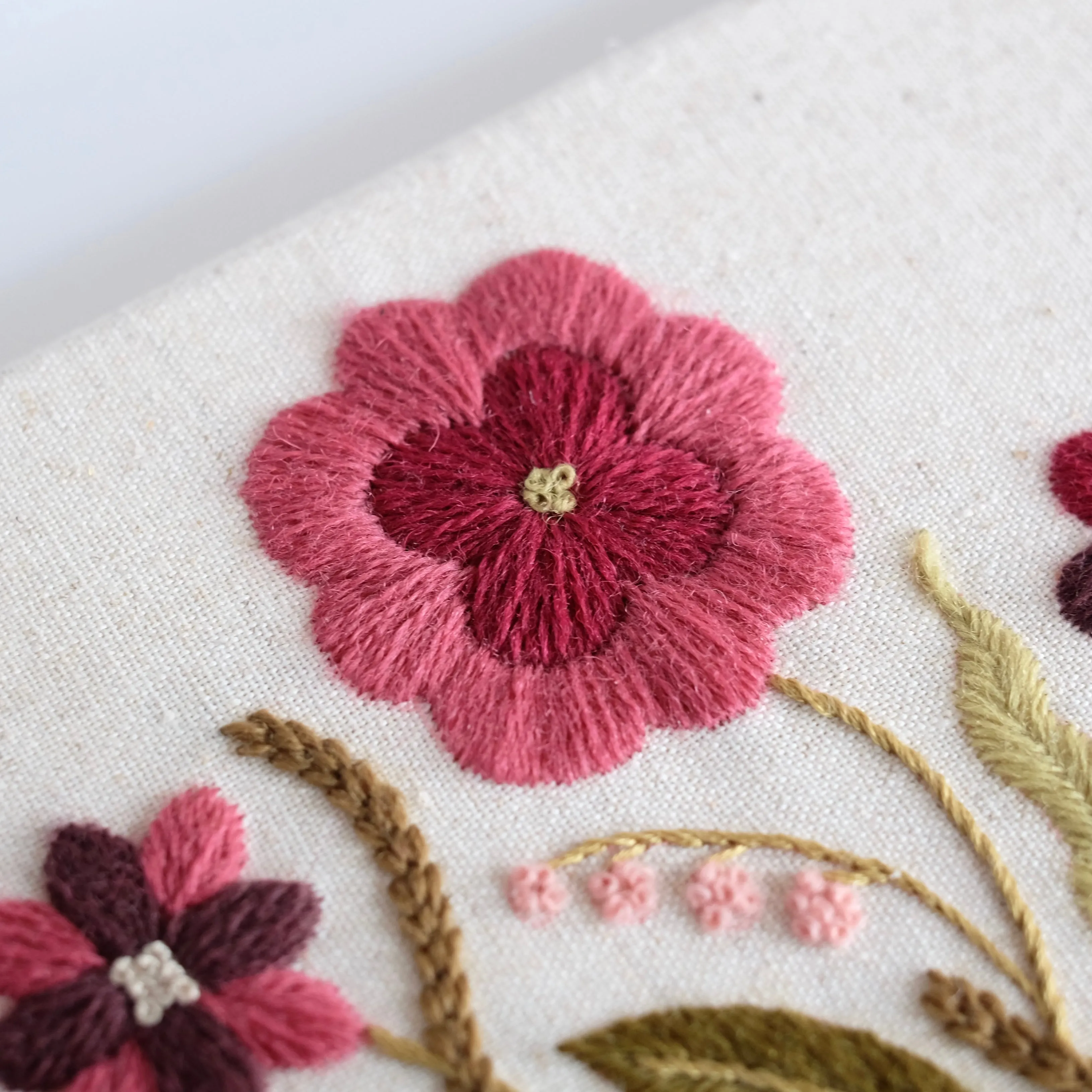 Crimson Bloom Bouquet - PDF Pattern