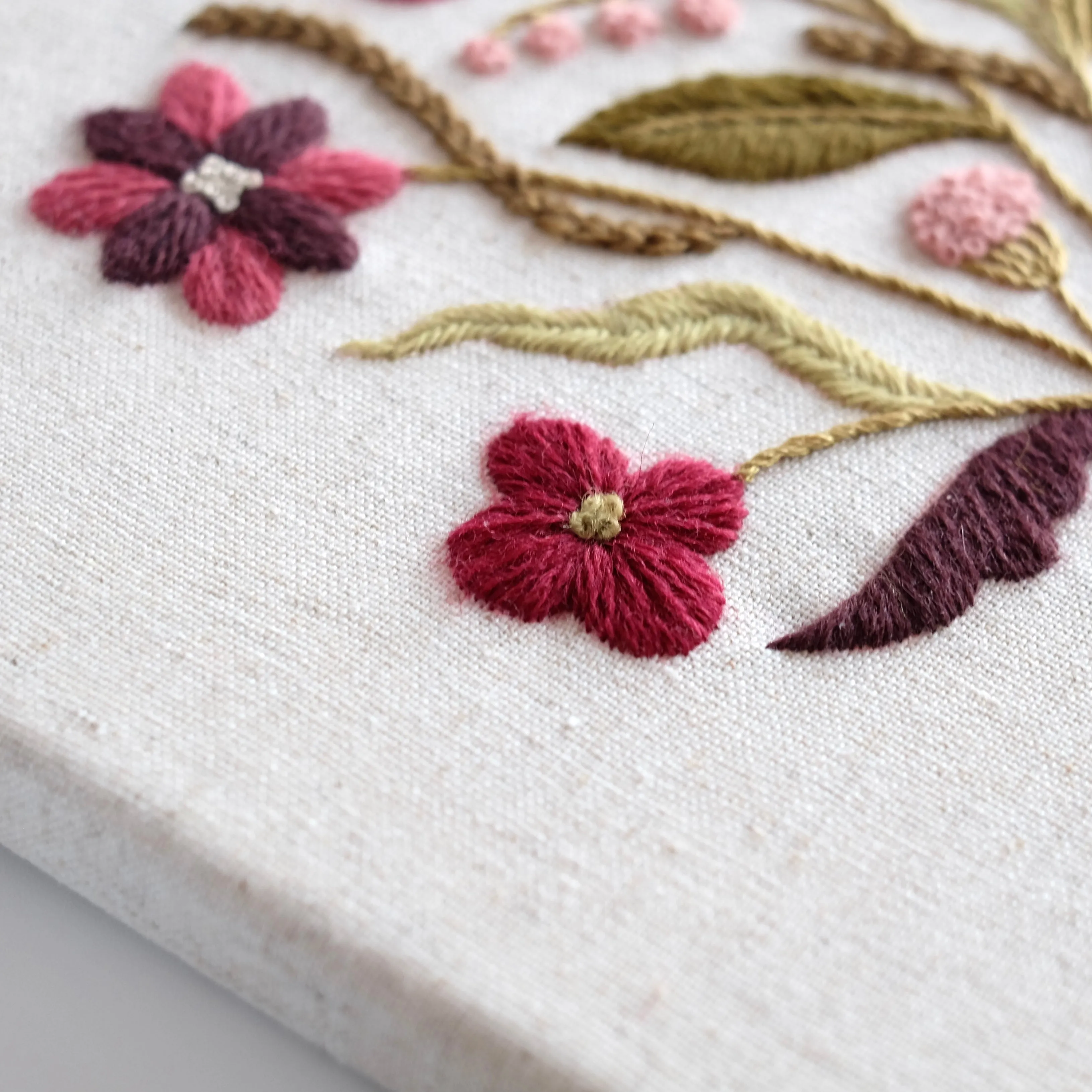 Crimson Bloom Bouquet - PDF Pattern